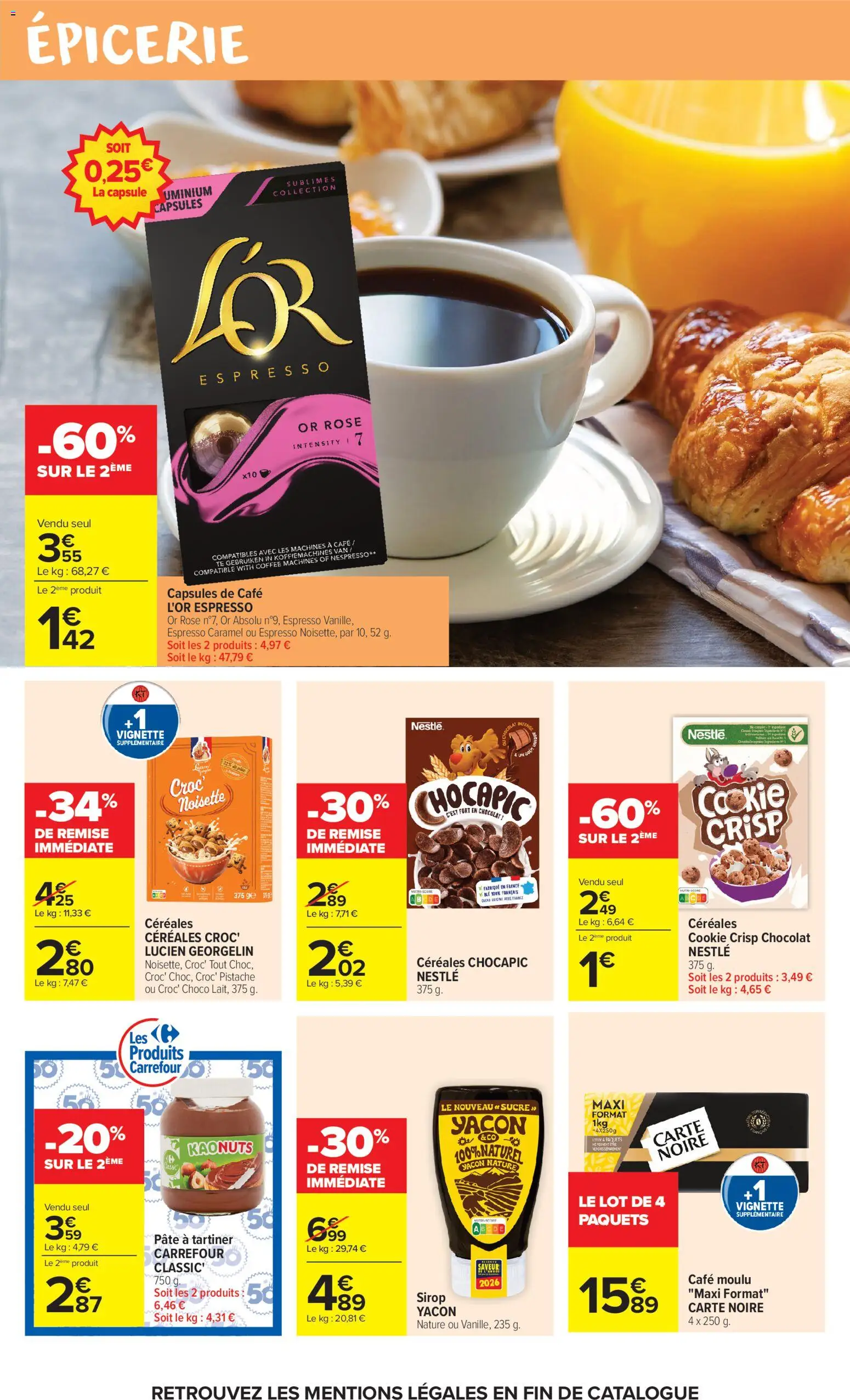 Carrefour Market catalogue Catalogue in France
