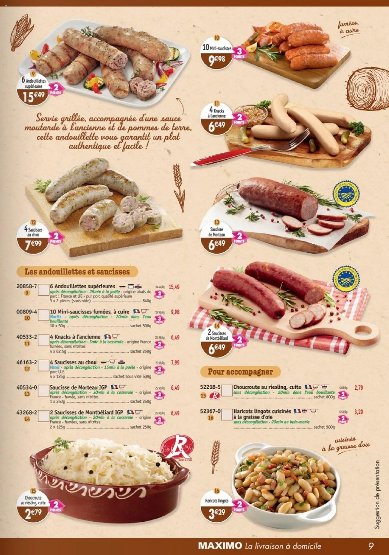 Maximo catalogue Catalogue in France