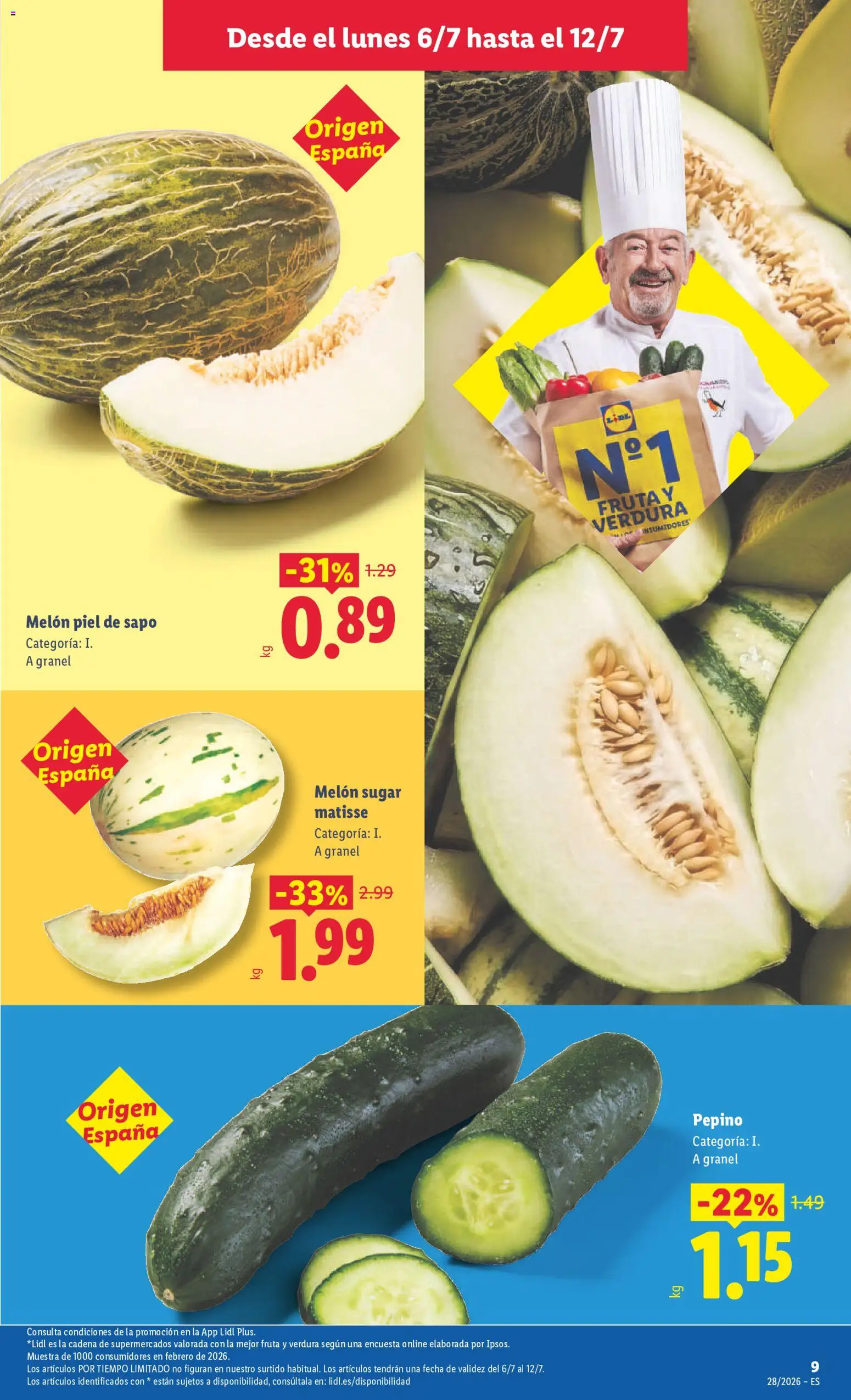Lidl folleto desde 06/07/2026 | ¿Cómo obtener un descuento limitado? ¡Ahorra hoy mismo! | España