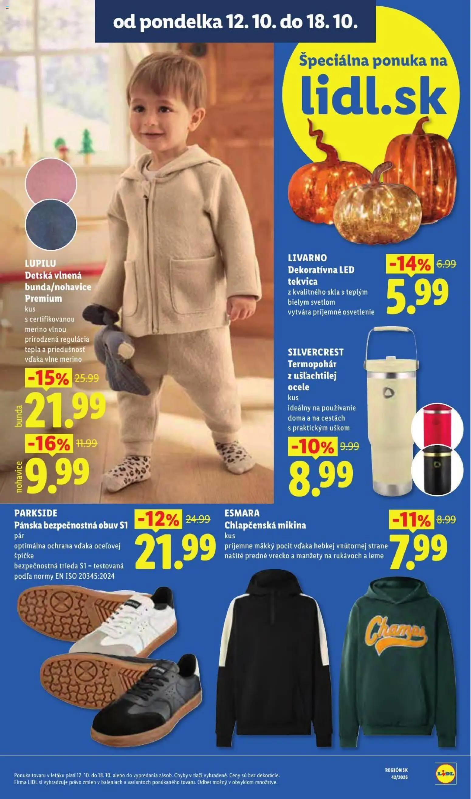 Lidl leták Leták in Slovensko