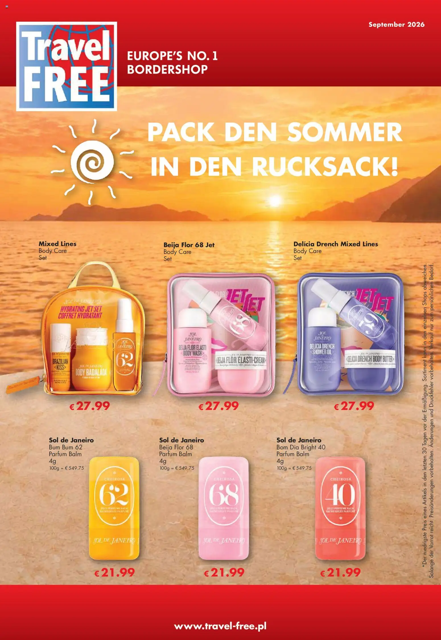 Travel Free Angebote Prospekt in Deutschland