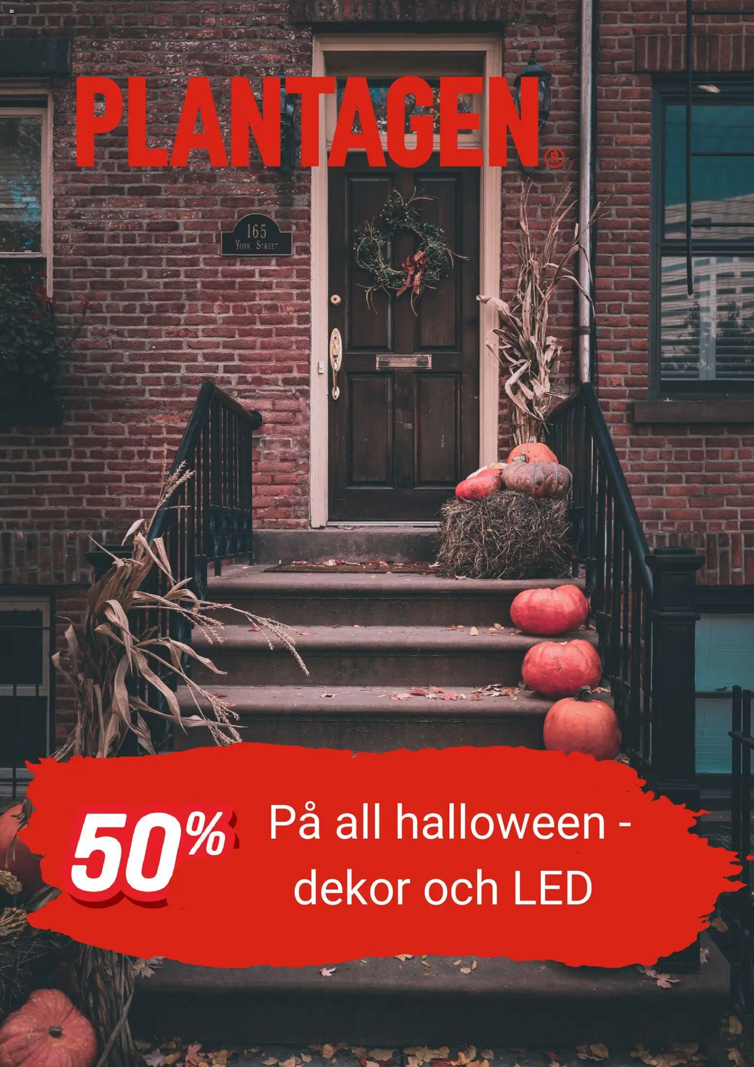 Plantagen erbjudanden Halloween Reklamblad in Sverige