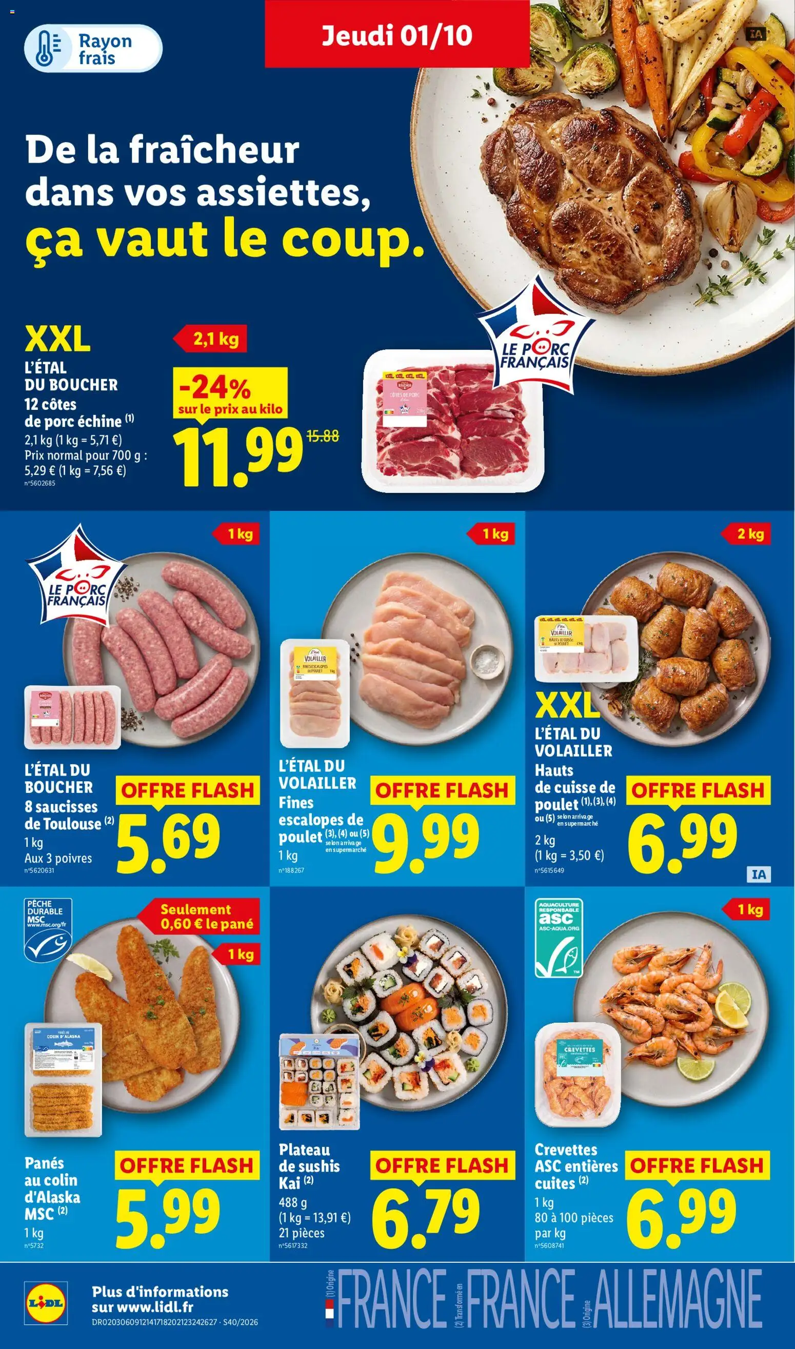 LIDL catalogue Catalogue in France