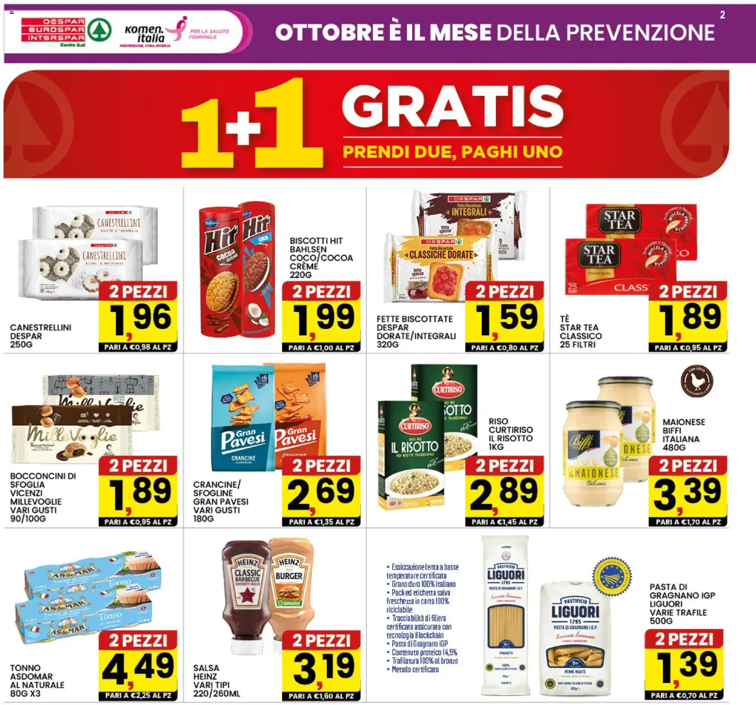 Interspar volantino Volantino in Italy