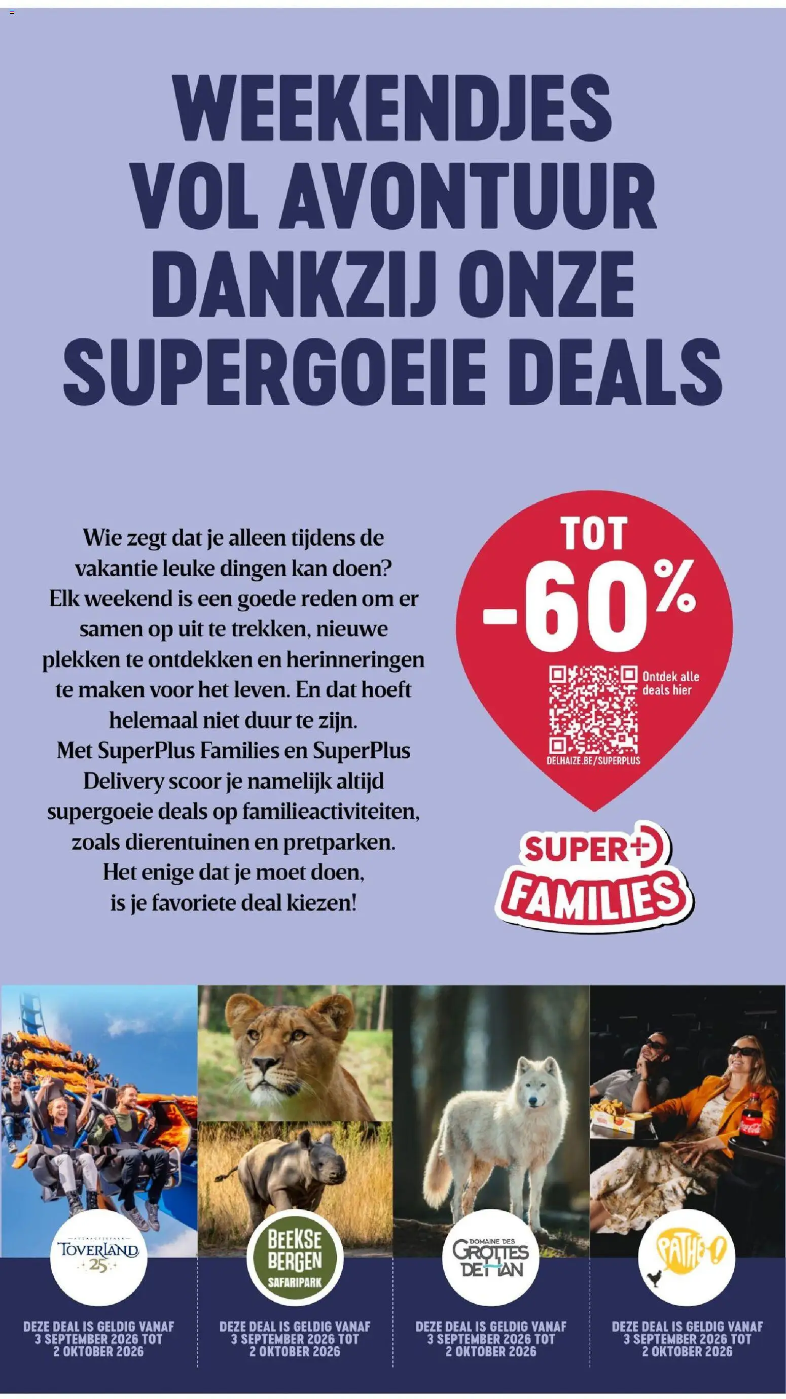 Delhaize folder Folder in België