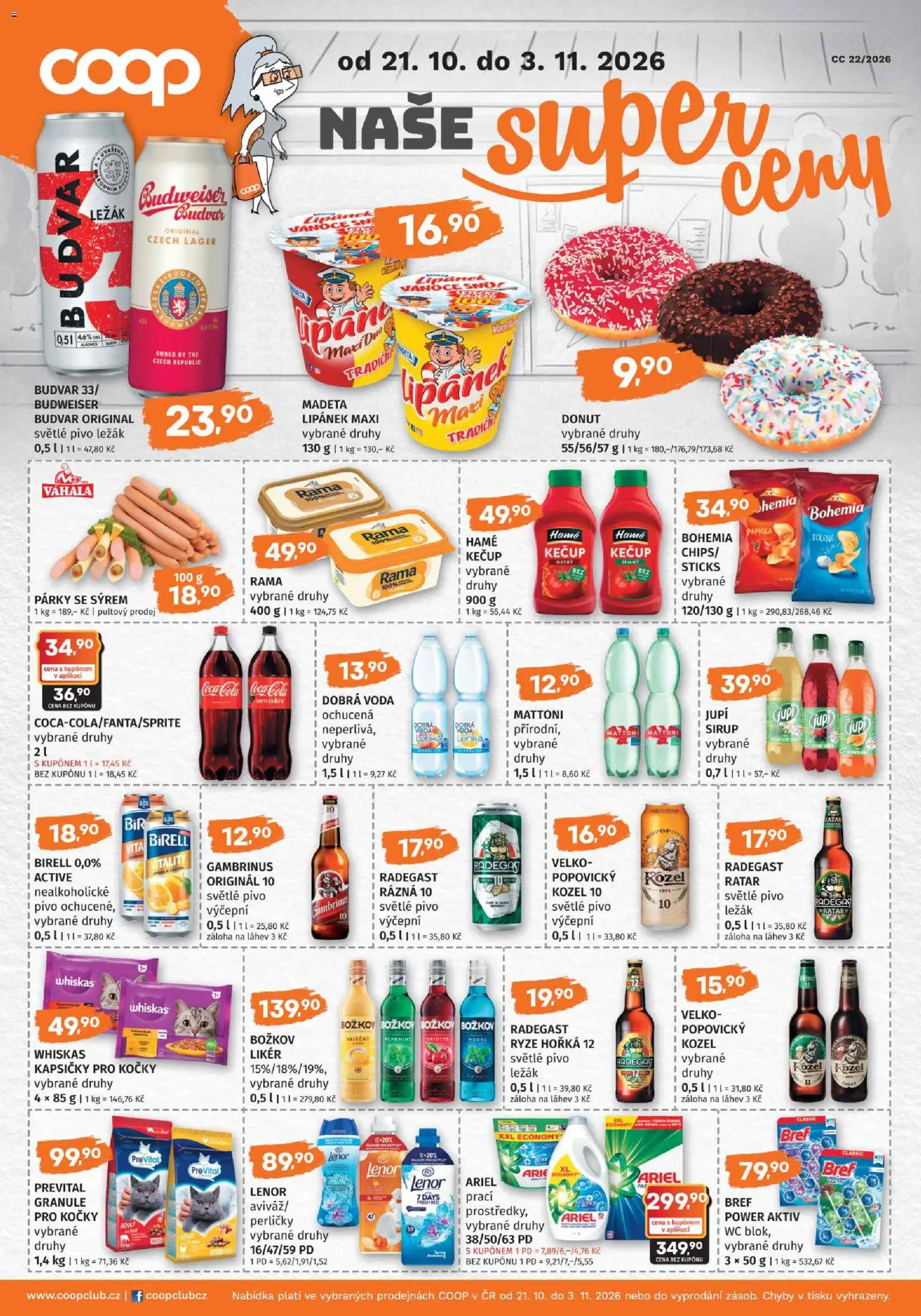 Konzum leták Leták in Česko