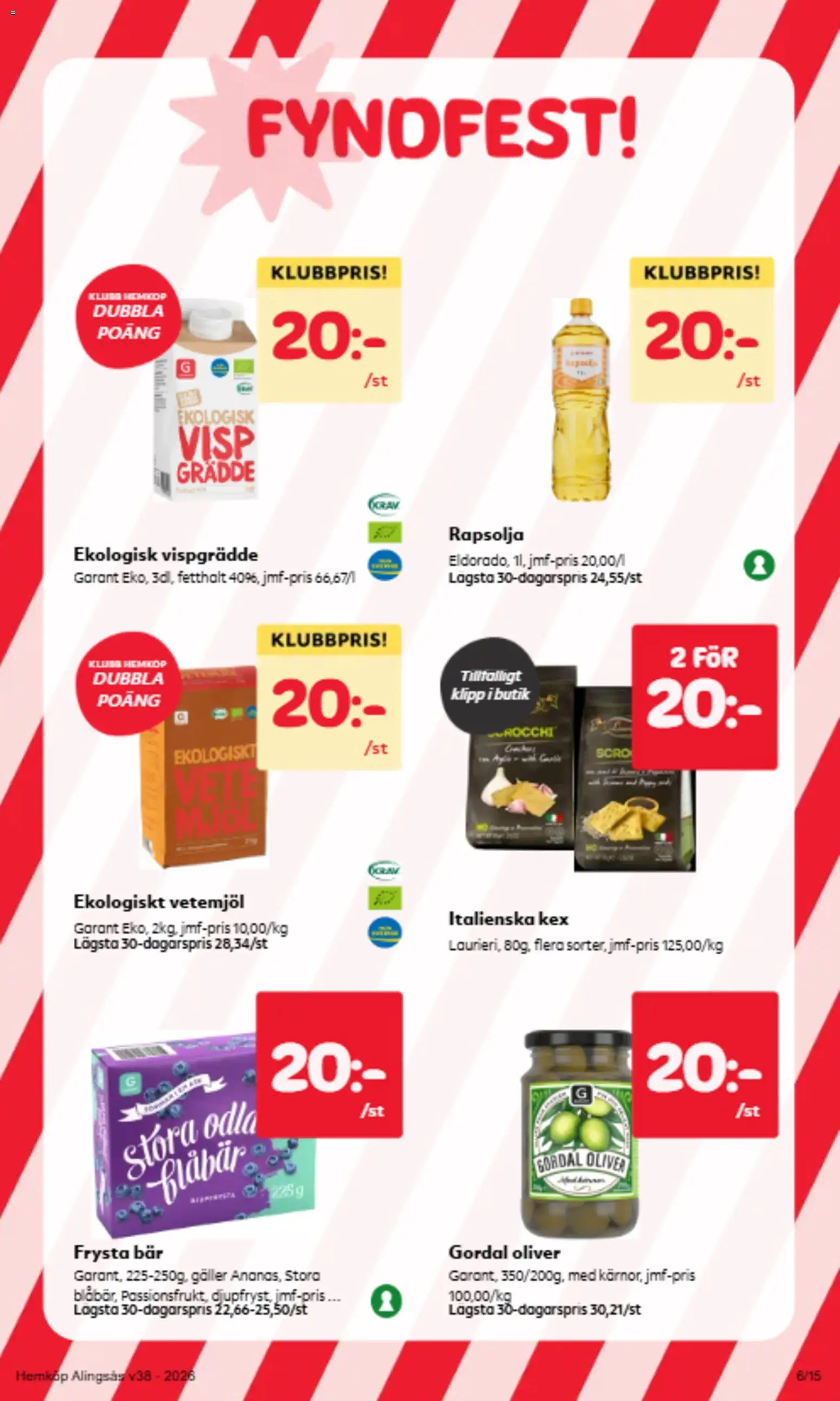 Hemköp erbjudanden Reklamblad in Sverige
