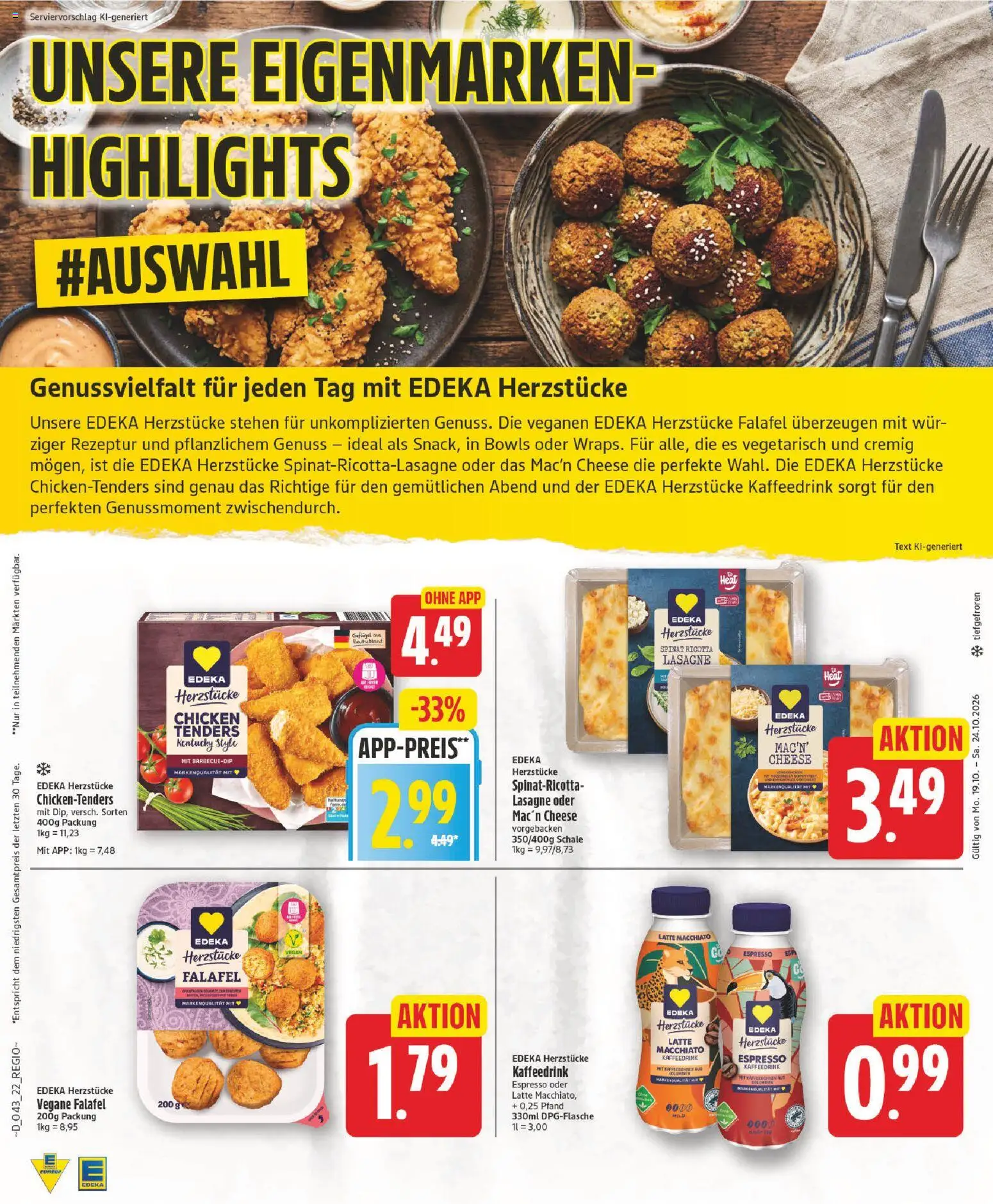Edeka Prospekt Prospekt in Deutschland