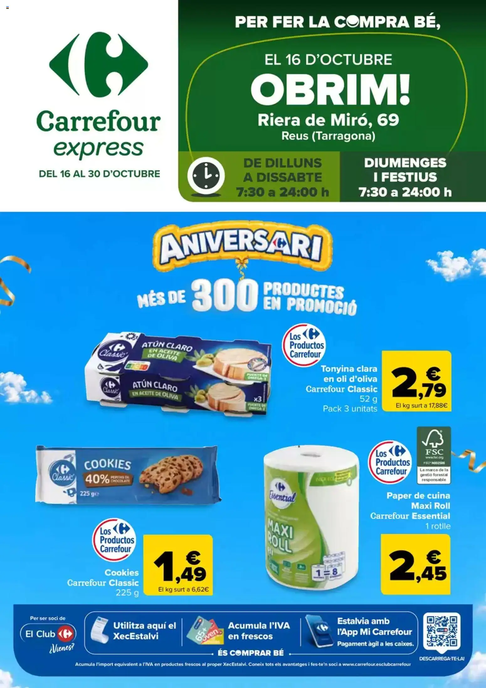 Carrefour Express folleto Folleto in España