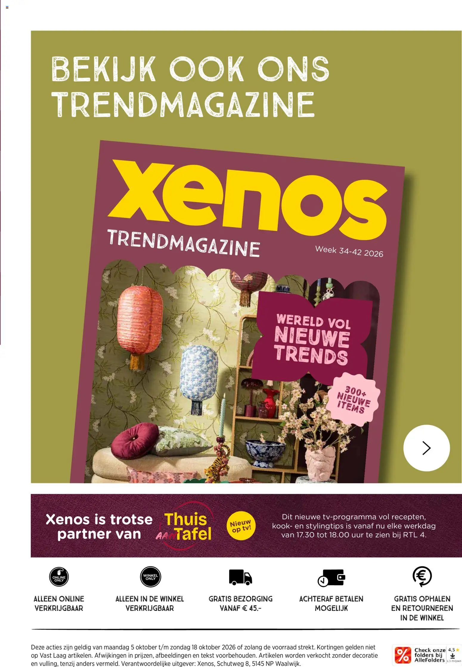 Xenos folder Folder in Nederland