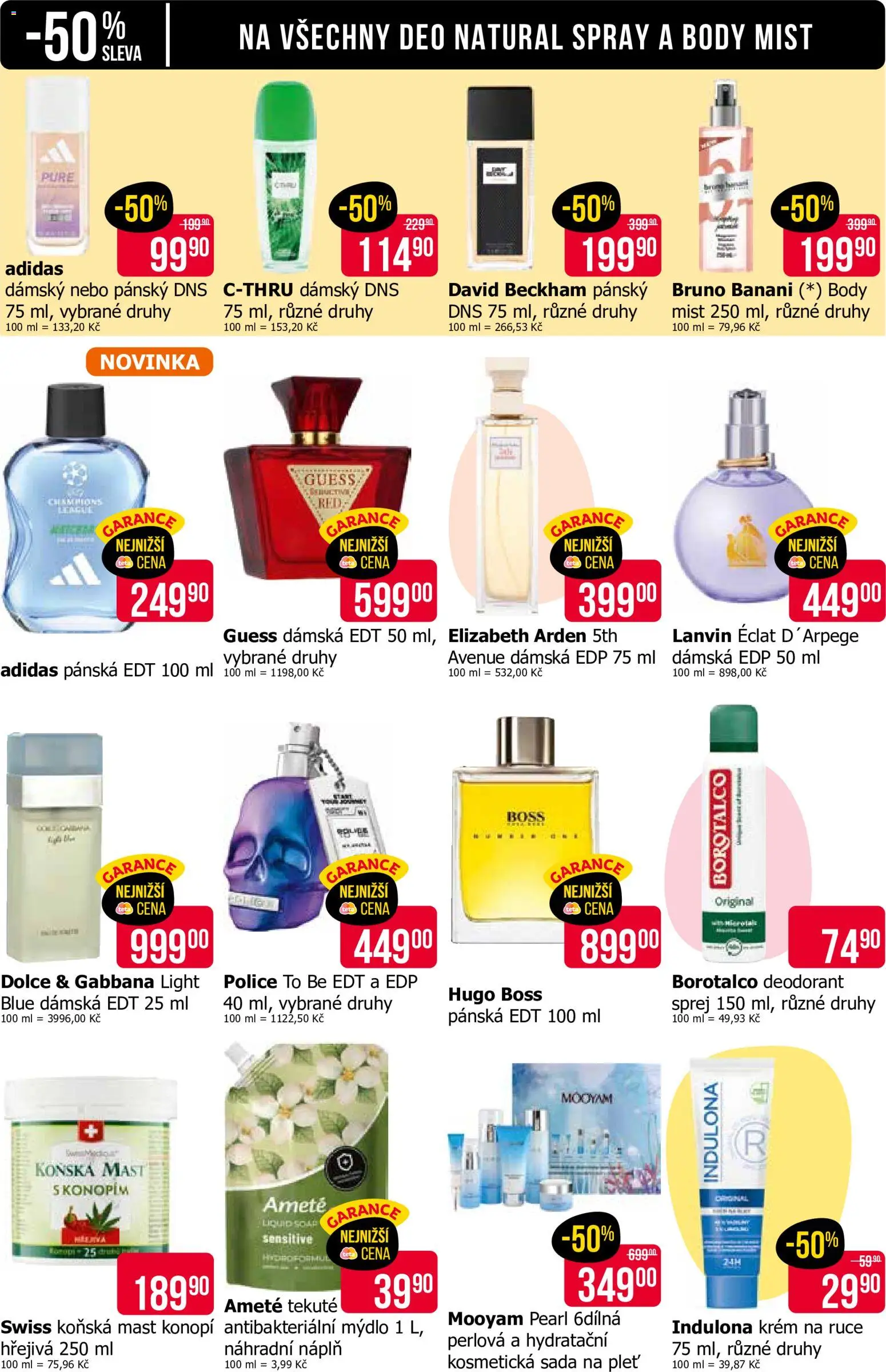 TETA Drogerie leták Leták in Česko