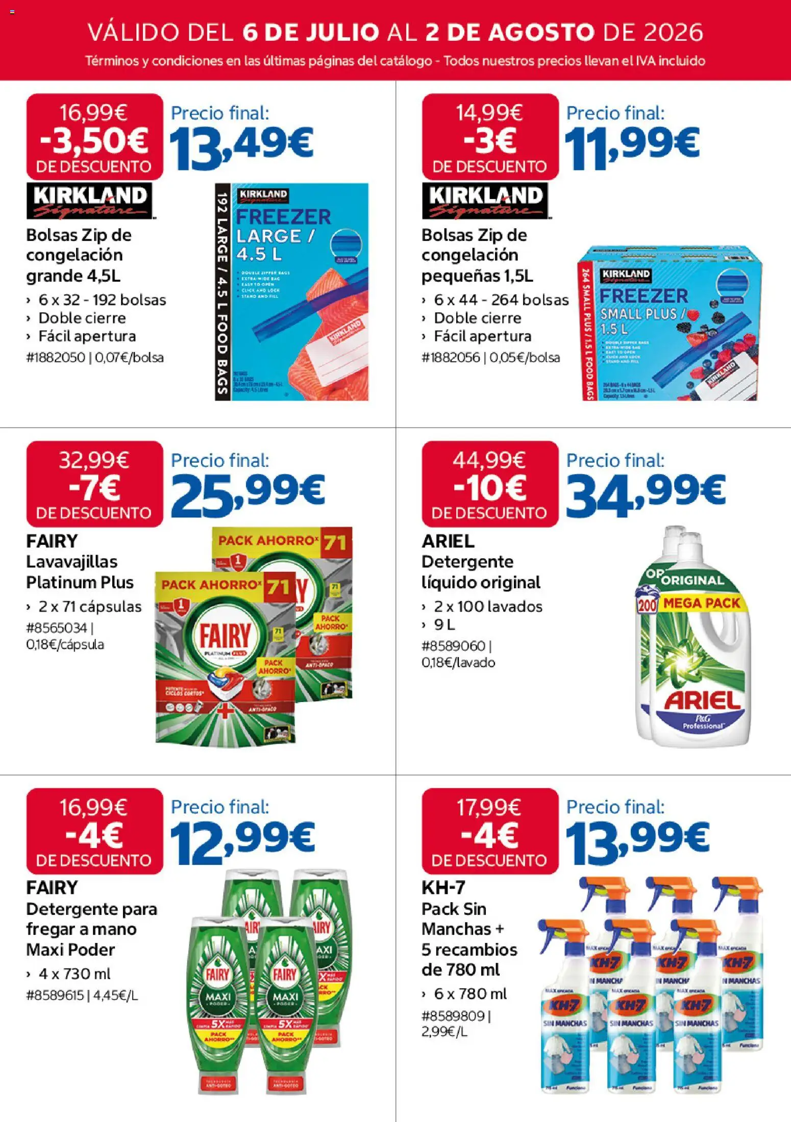 Costco folleto desde 06/07/2026 | ¿Cómo obtener un descuento limitado? ¡Ahorra hoy mismo! | España