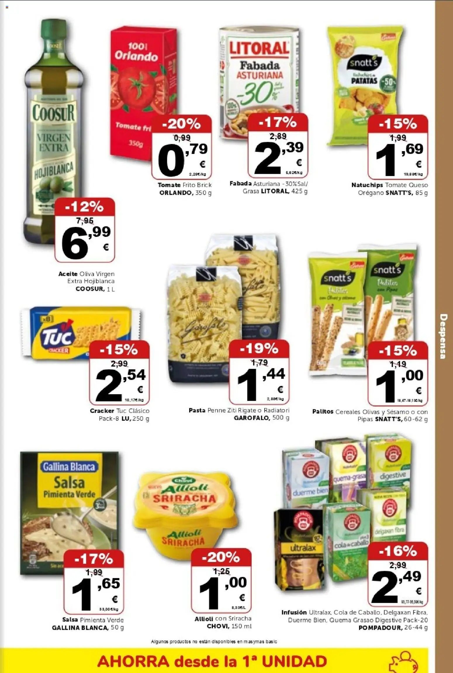 Masymas folleto desde 19/06/2026 | ¿Cómo obtener un descuento limitado? ¡Ahorra hoy mismo! | España