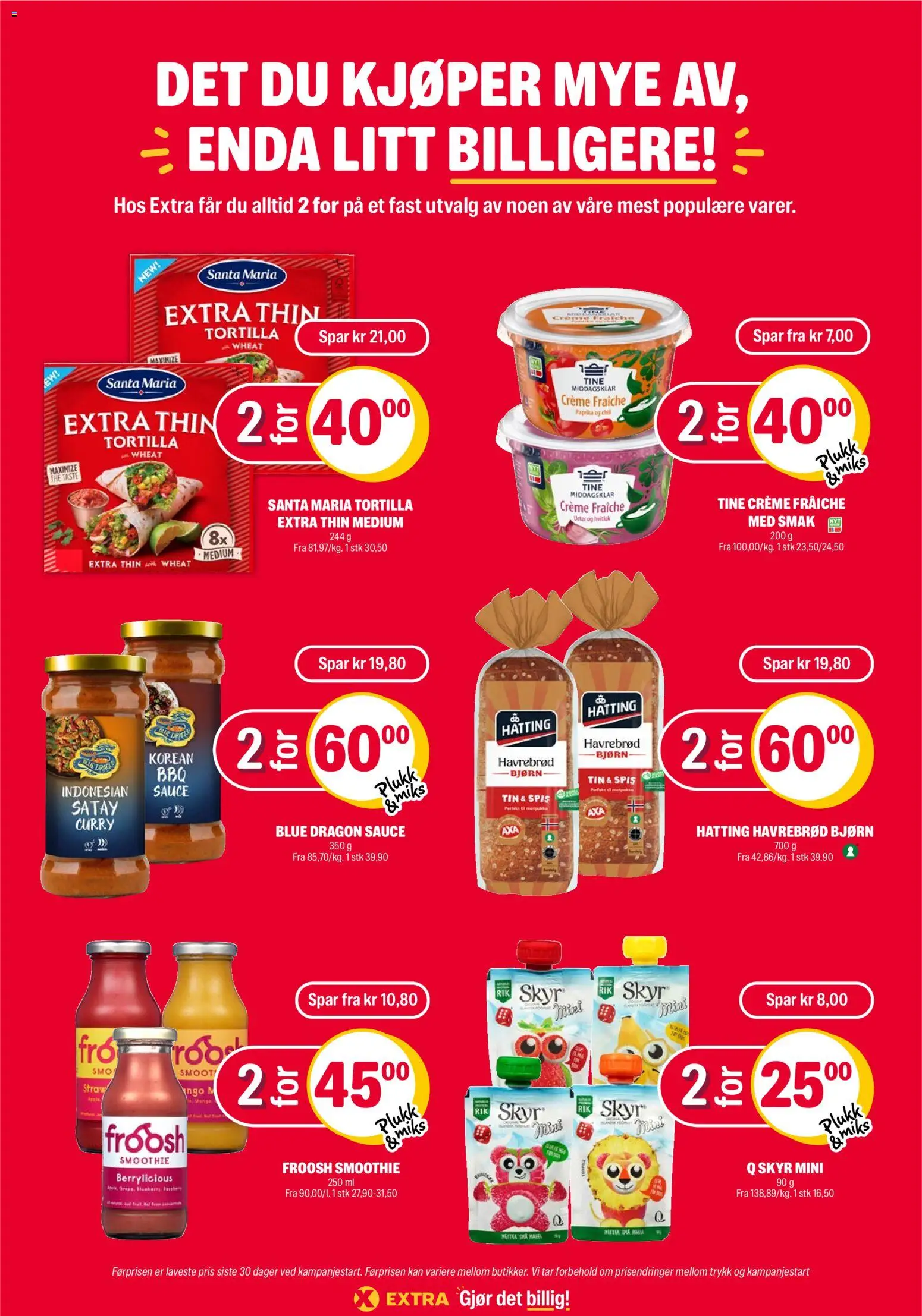 Nye » Coop Extra kundeavis « er nå online. Se alle Julitilbud på mobilen og spar! | Norge