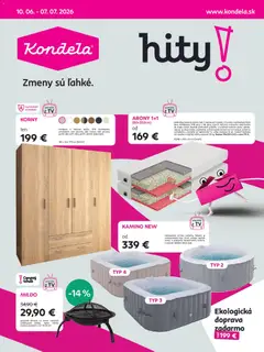 Kondela Kondela leták