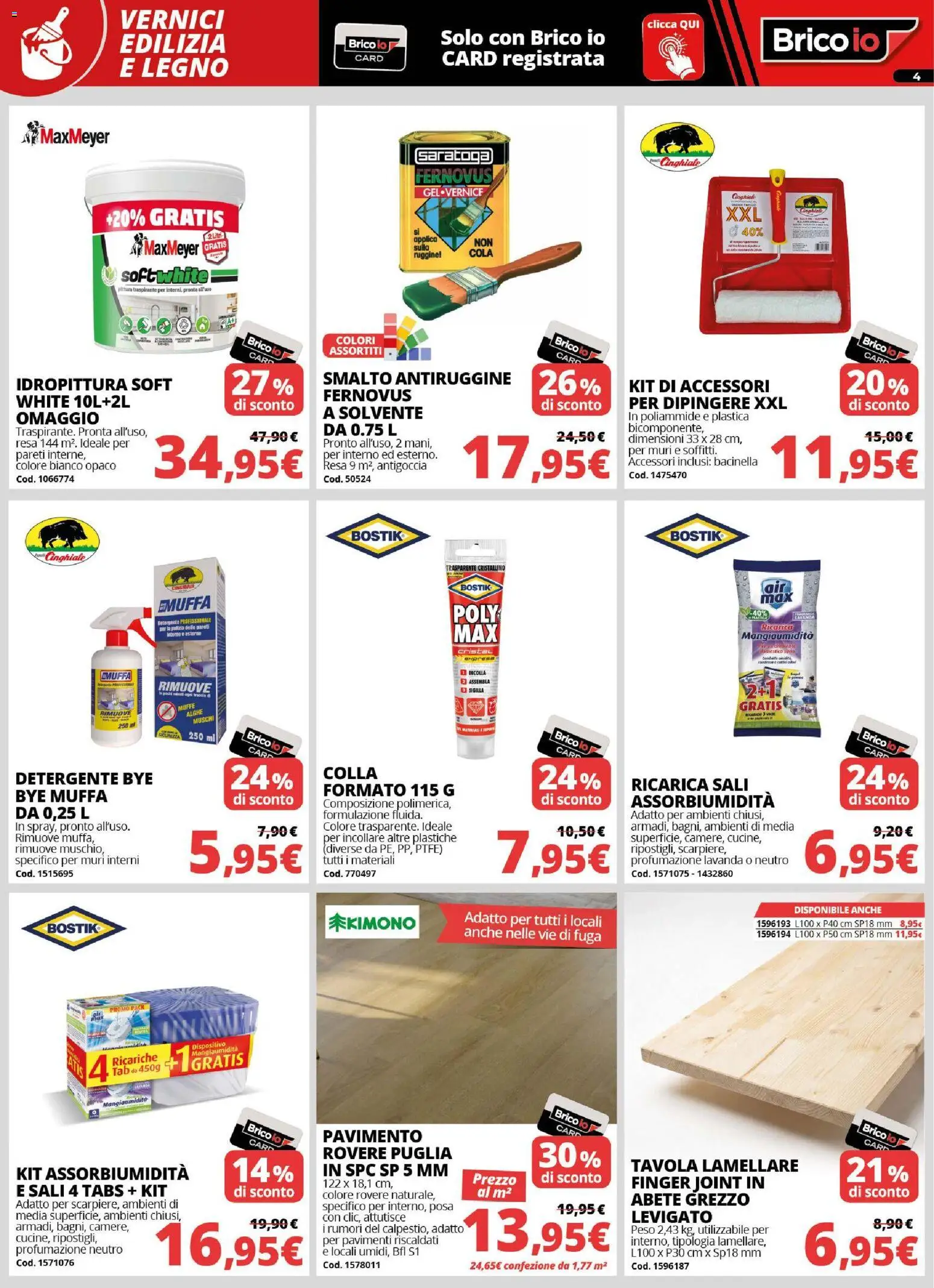 Brico io volantino Volantino in Italy