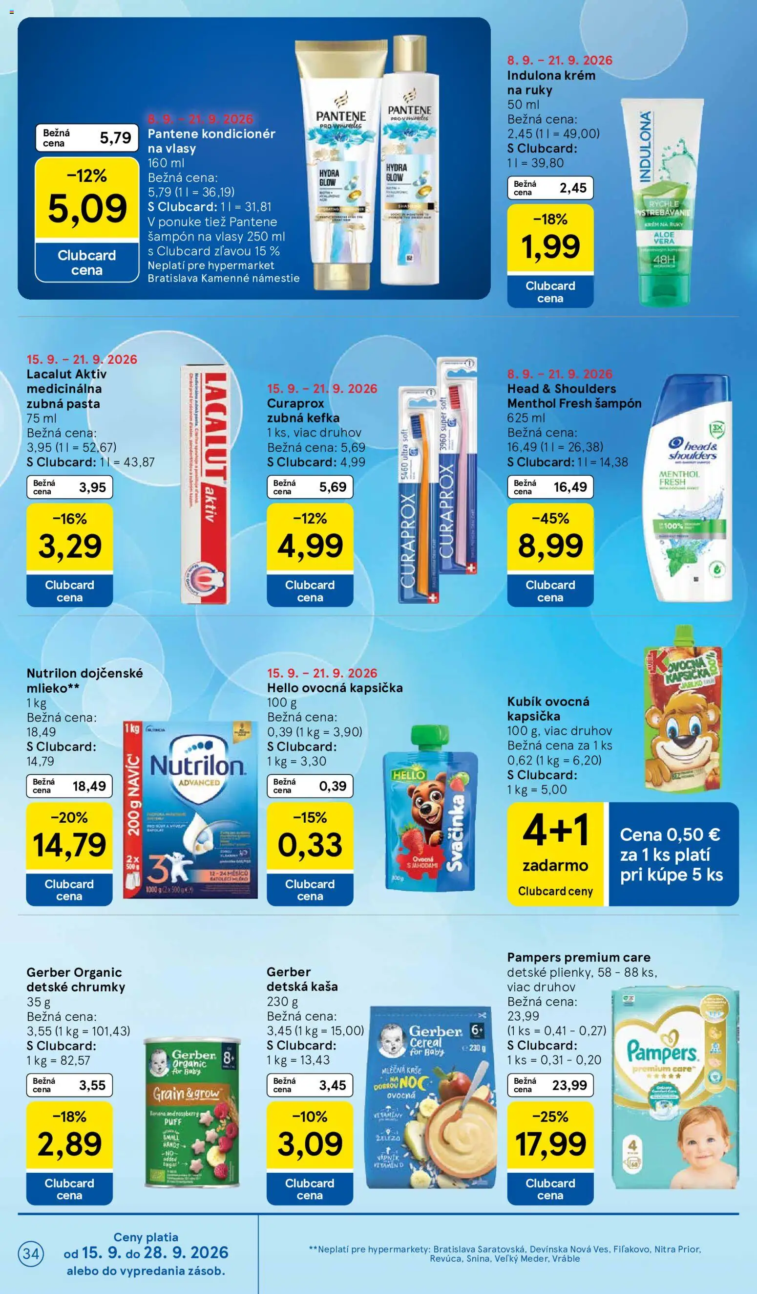 Tesco Hypermarket - leták Leták in Slovensko