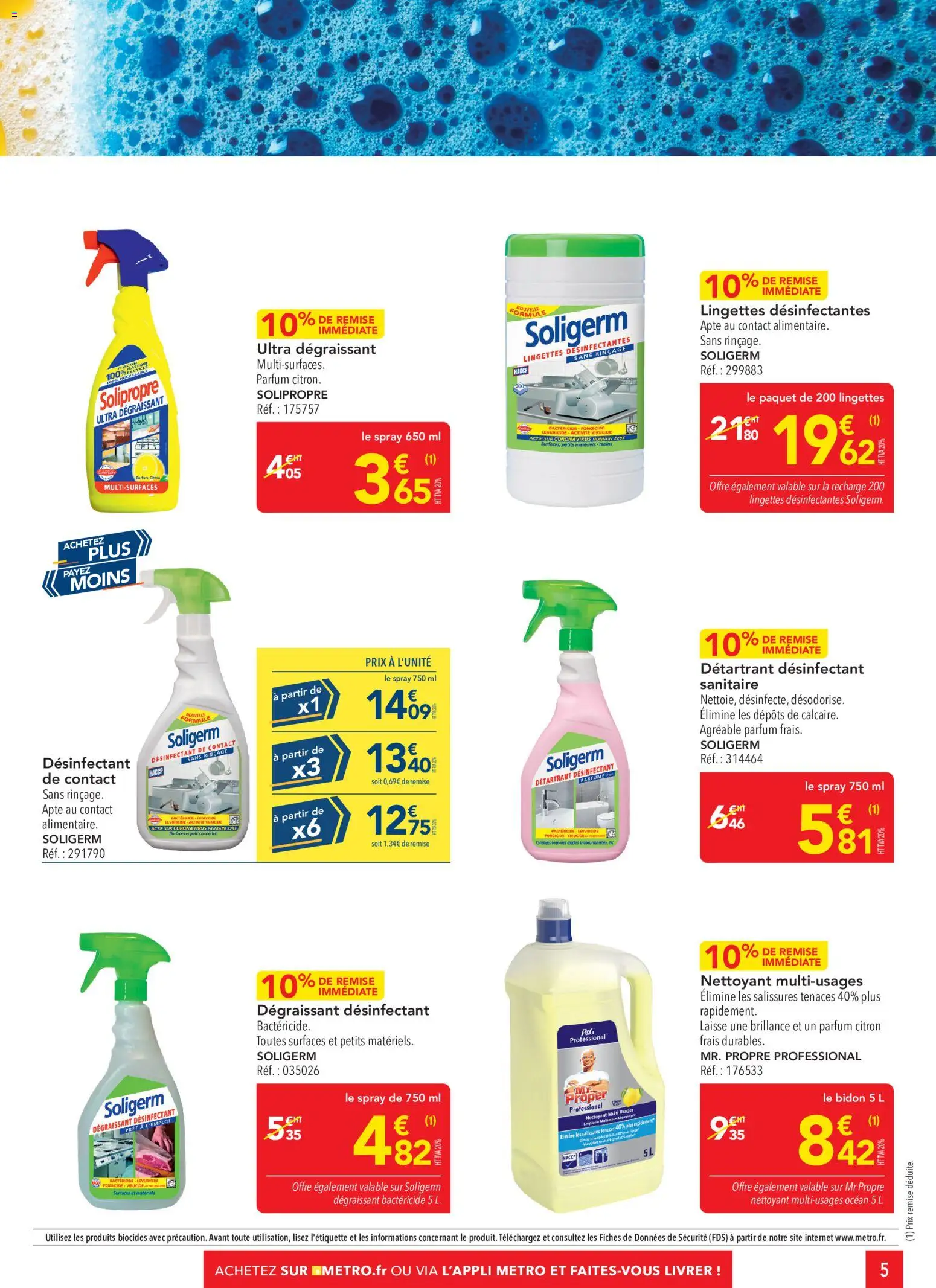 METRO catalogue Catalogue in France