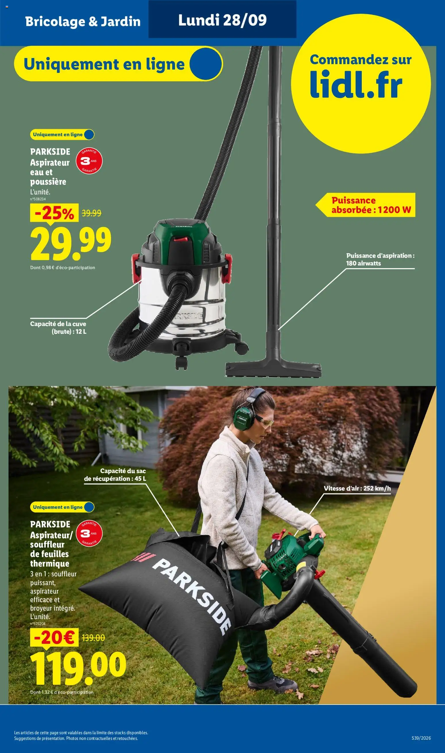 LIDL catalogue Catalogue in France