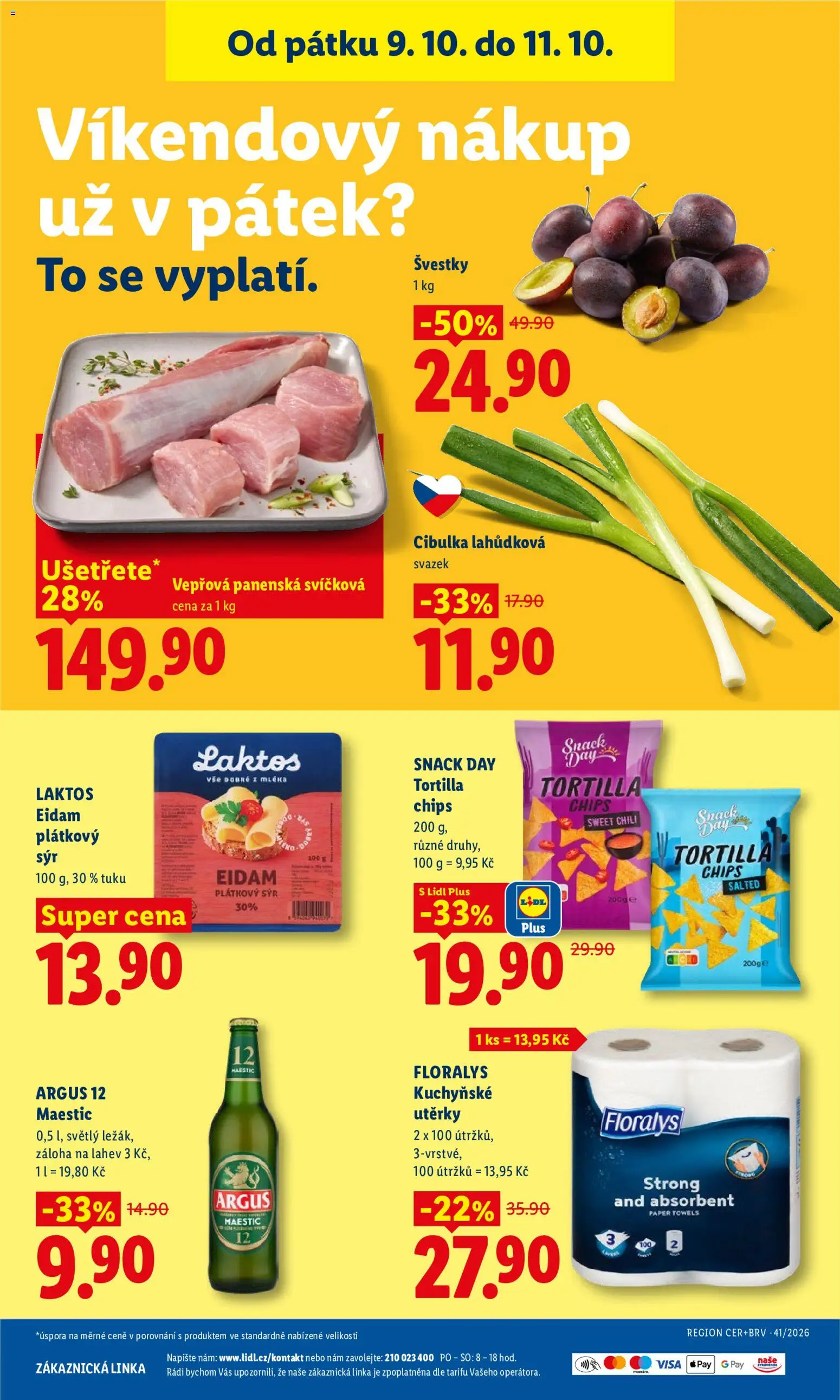 Lidl leták Leták in Česko