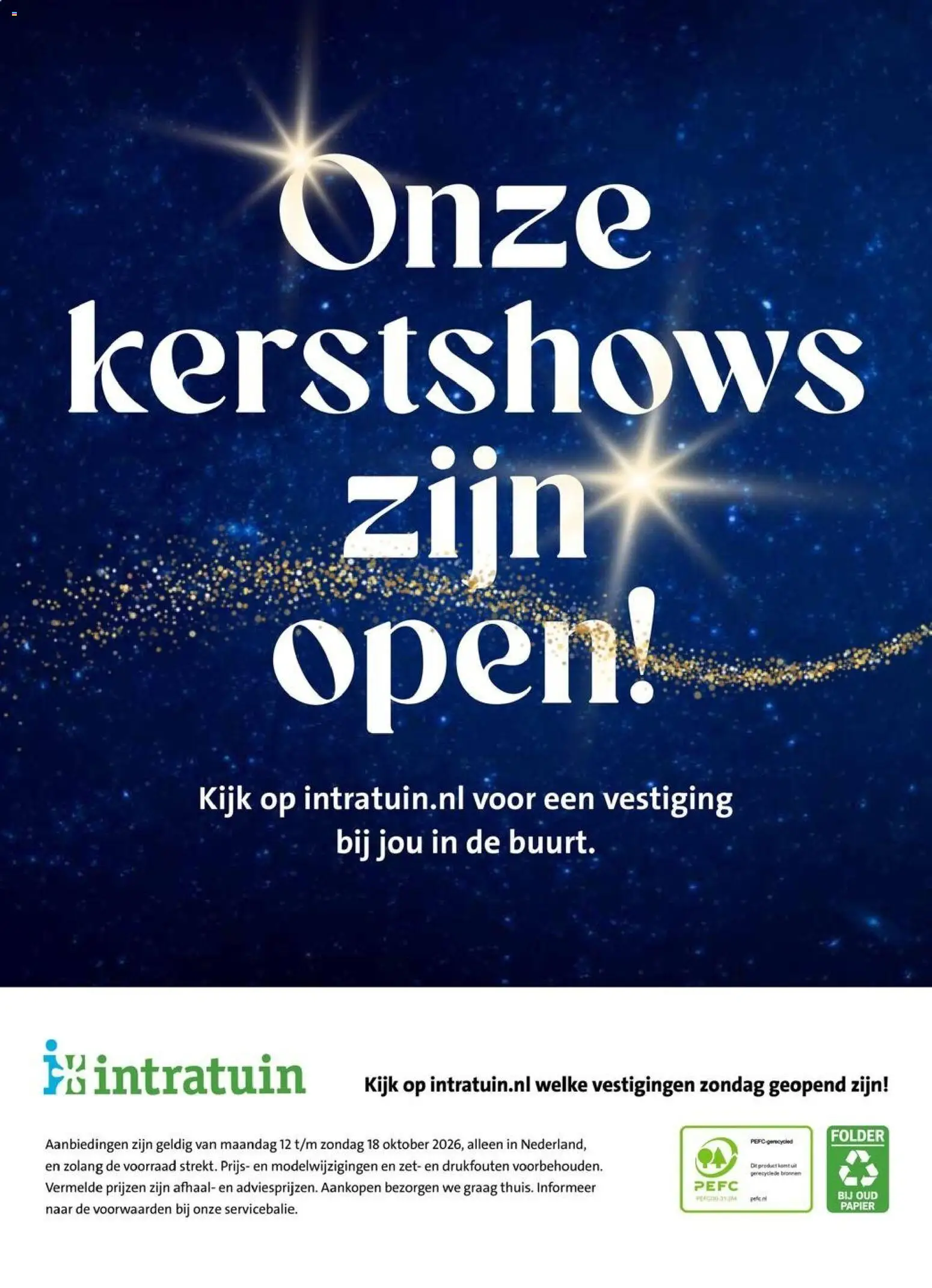 Intratuin folder Folder in Nederland