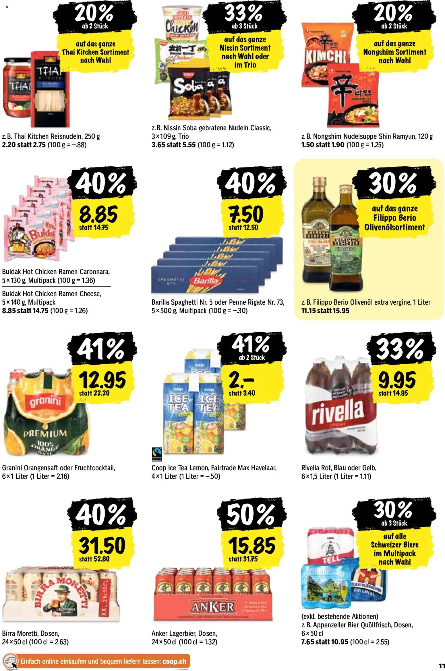 Coop aktionen Prospekt in Schweiz