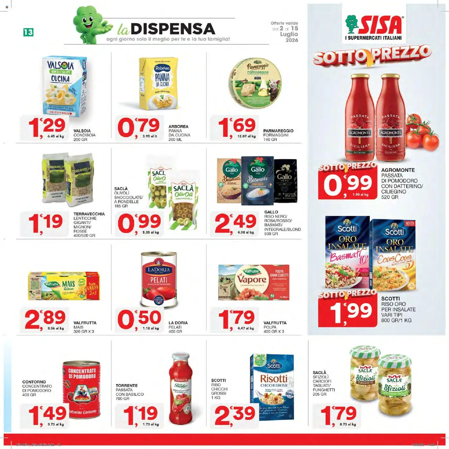 📣 Volantino SISA dal 📅 02/07/2026 - Scopri le offerte ora!🔥 | Italy