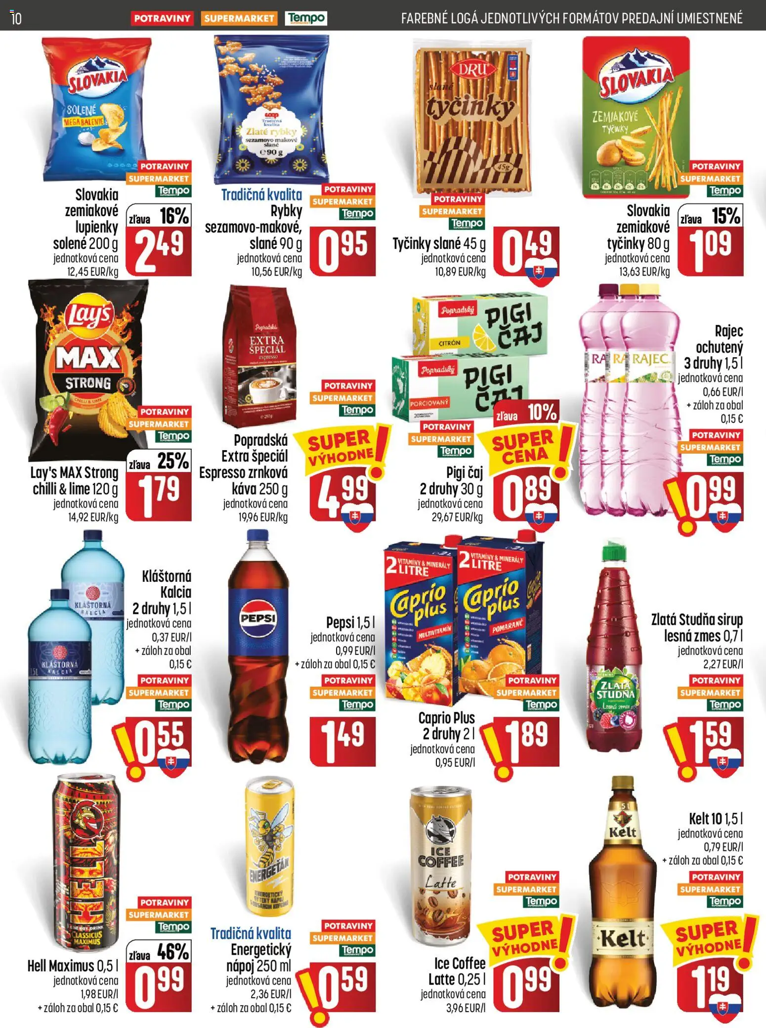 COOP Jednota leták Leták in Slovensko