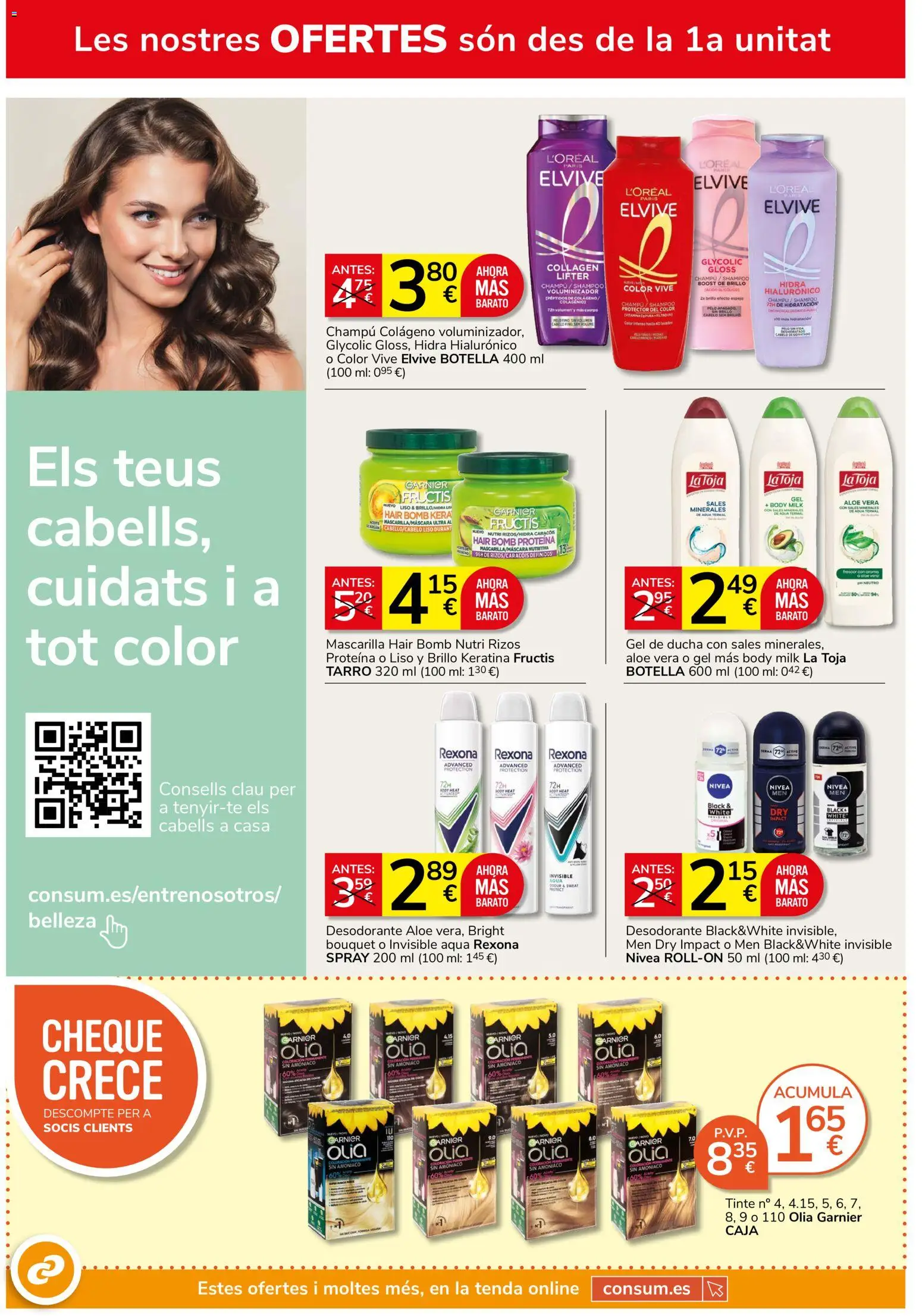 Consum folleto Folleto in España