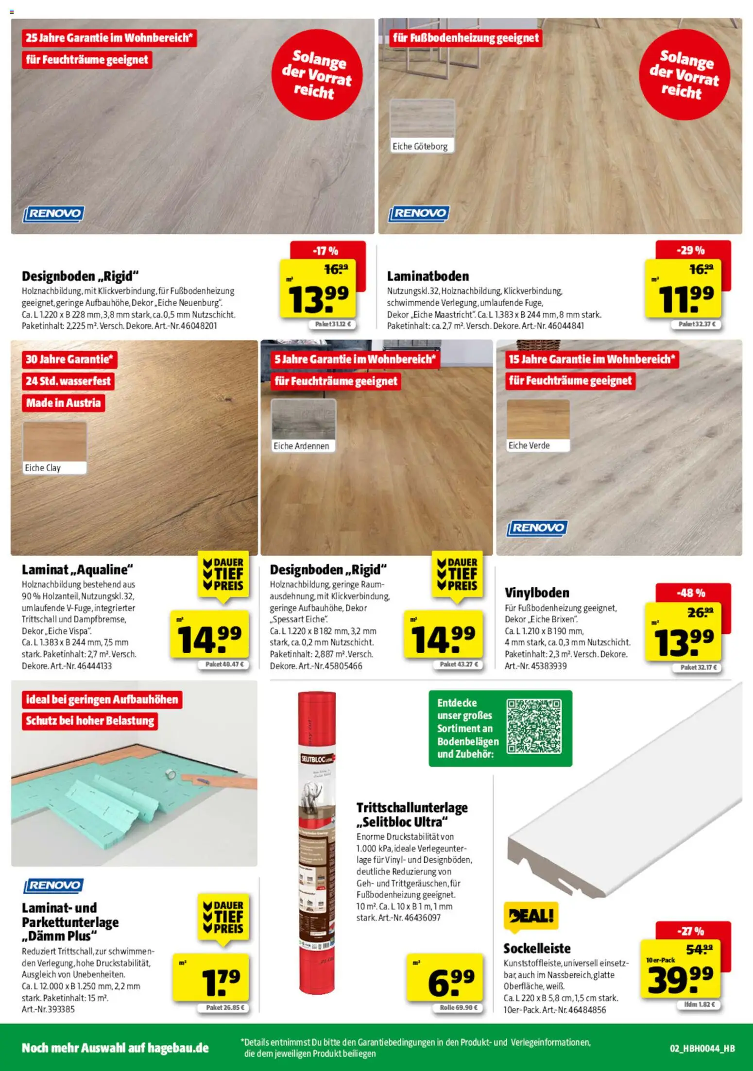 Hagebau Prospekt Prospekt in Deutschland
