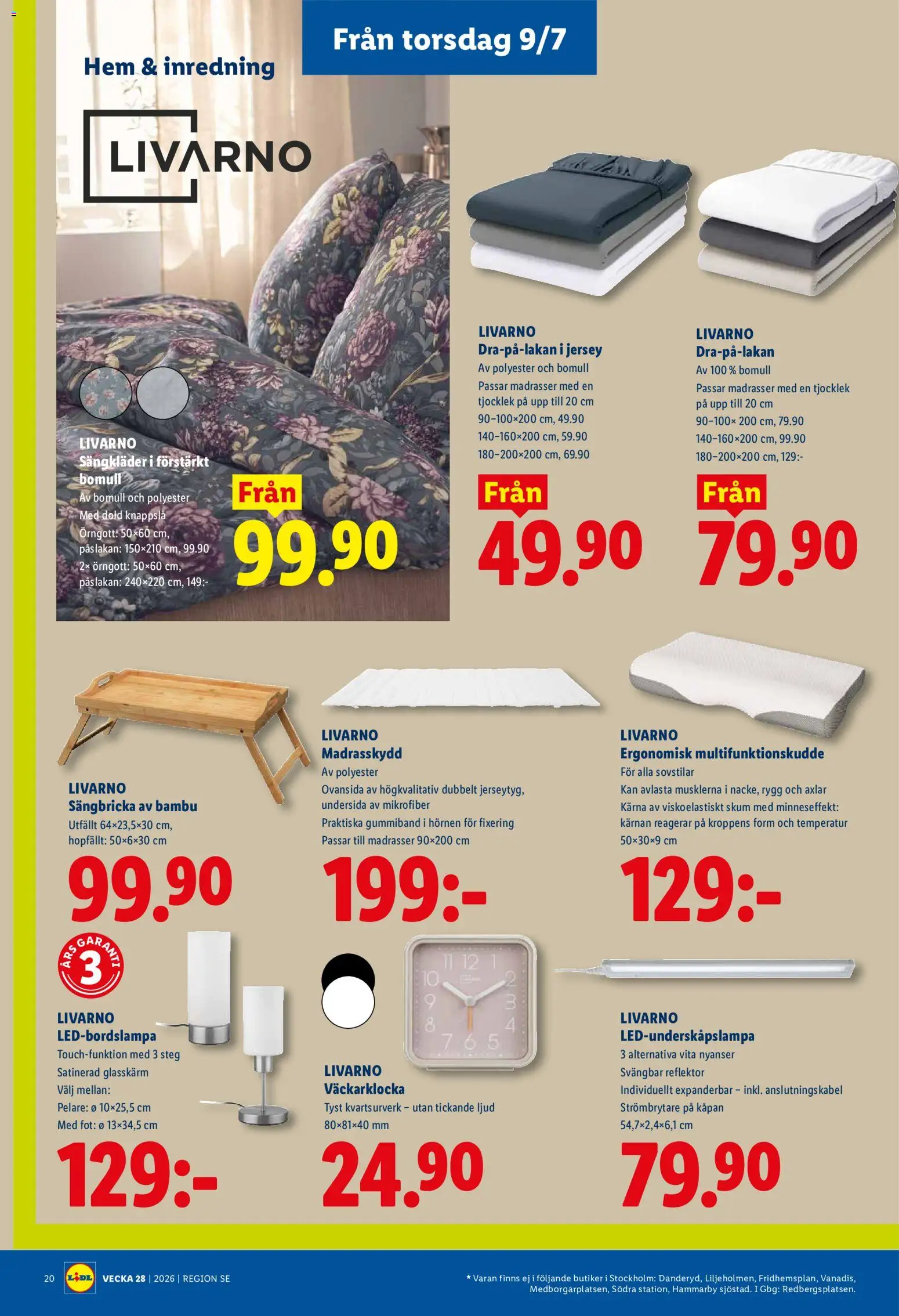 Nuvarande Lidl erbjudanden från 📣 06/07/2026 - 12/07/2026 📣 | Sverige
