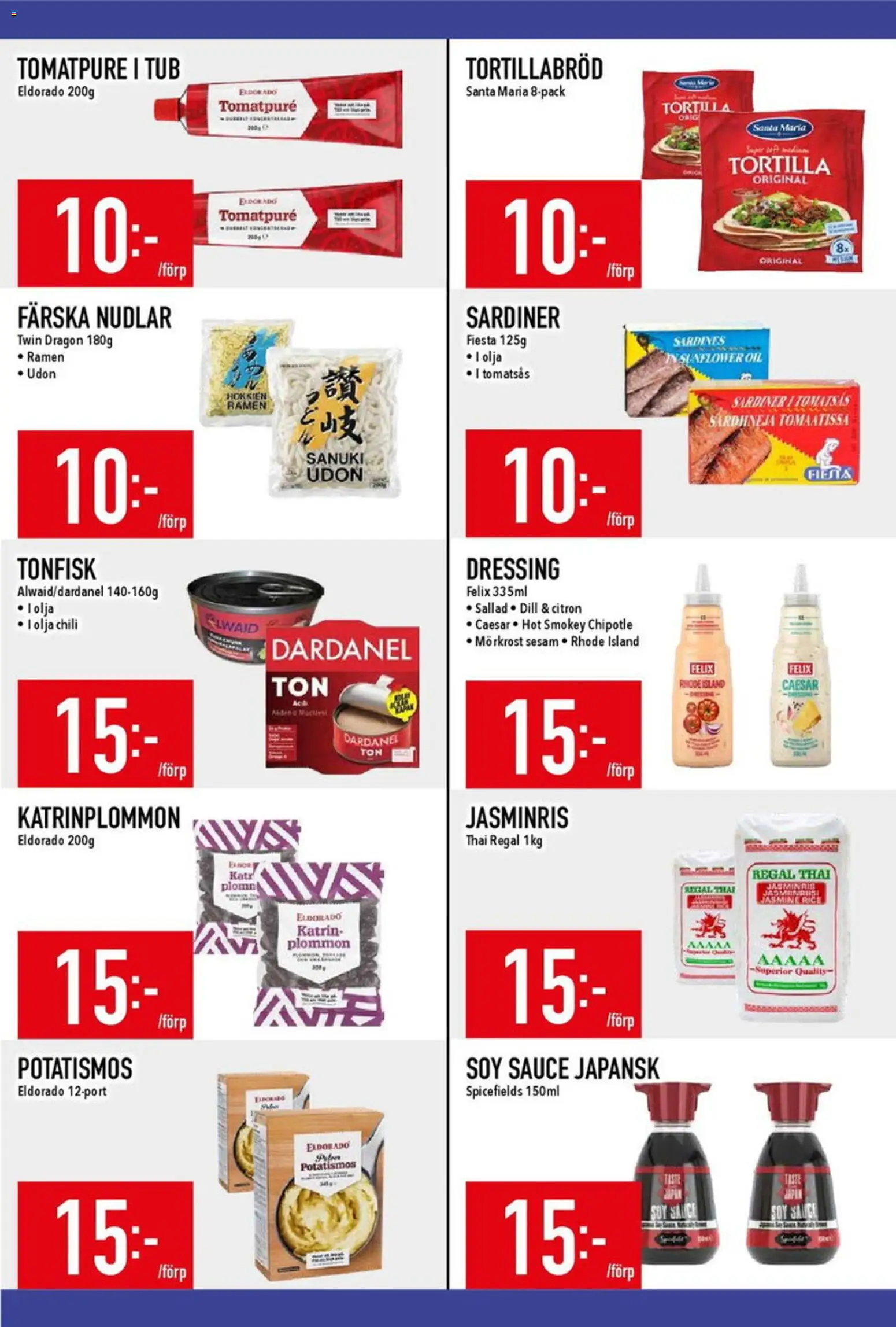 Matdax erbjudanden Reklamblad in Sverige