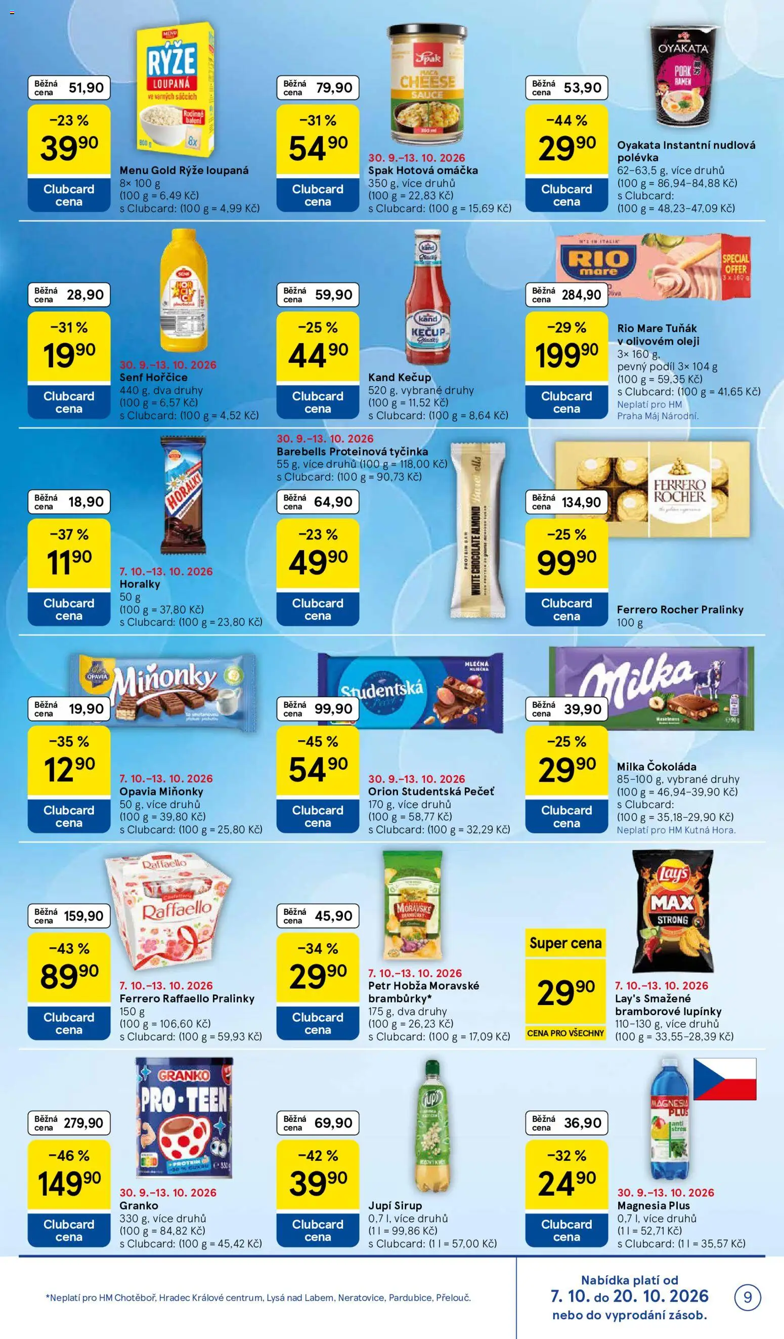 Tesco leták - Hypermarket Leták in Česko