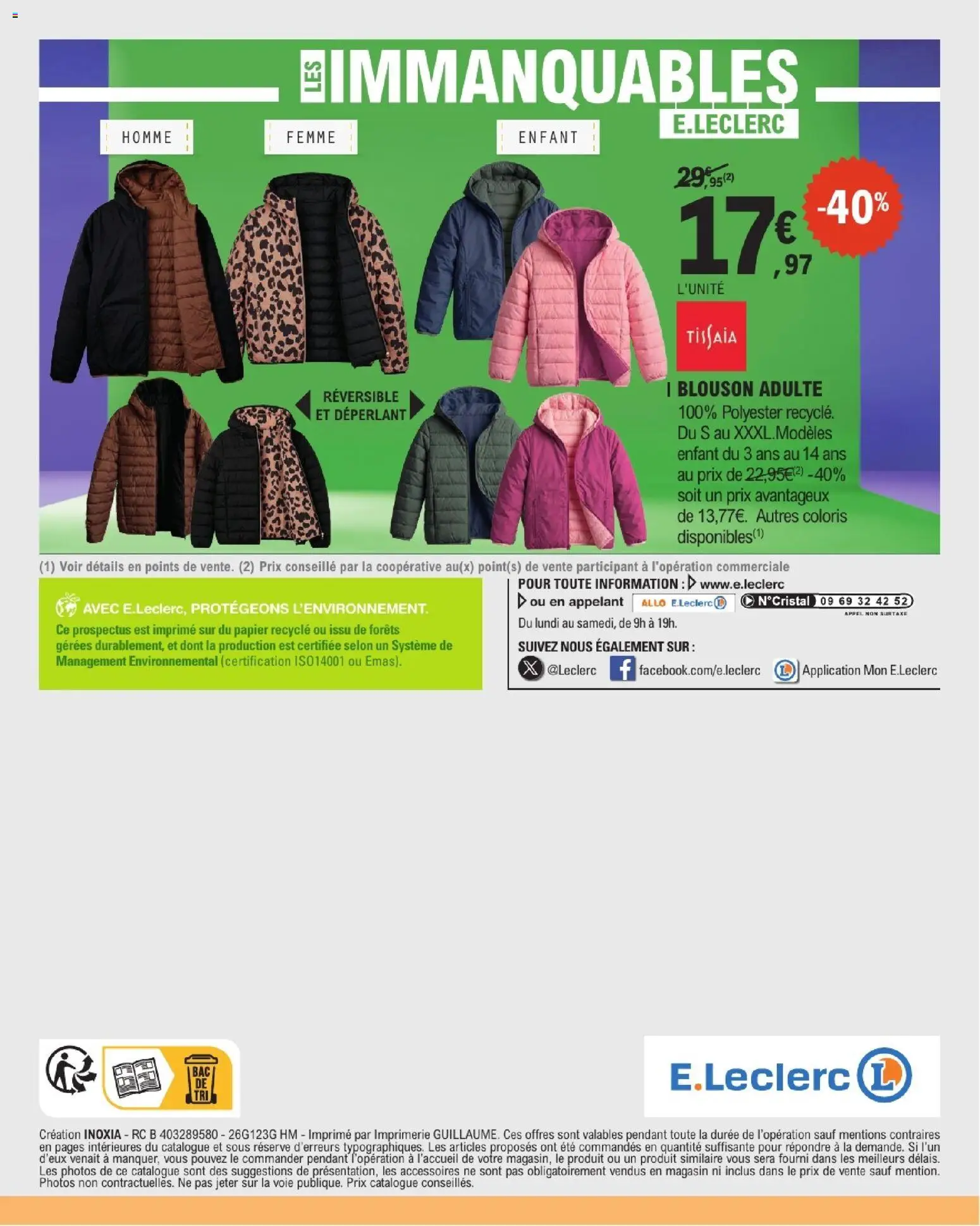 E.Leclerc catalogue Catalogue in France