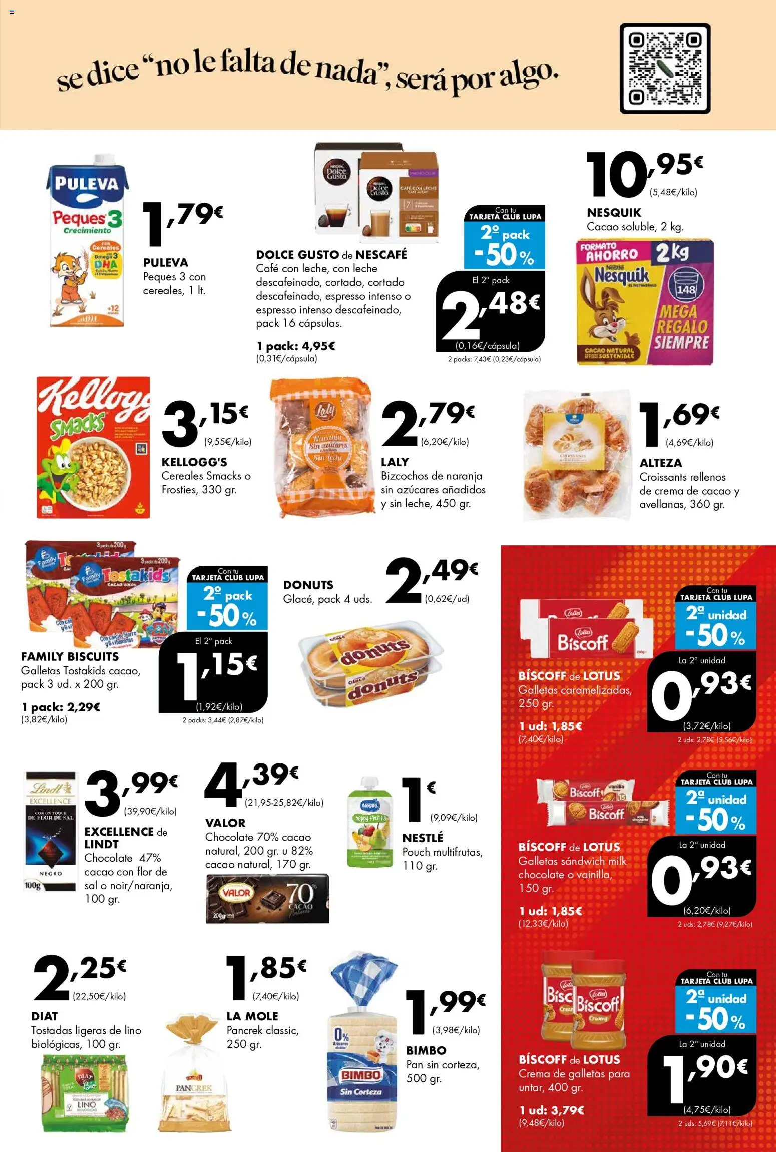 Lupa Supermercados folleto desde 02/07/2026 | ¿Cómo obtener un descuento limitado? ¡Ahorra hoy mismo! | España