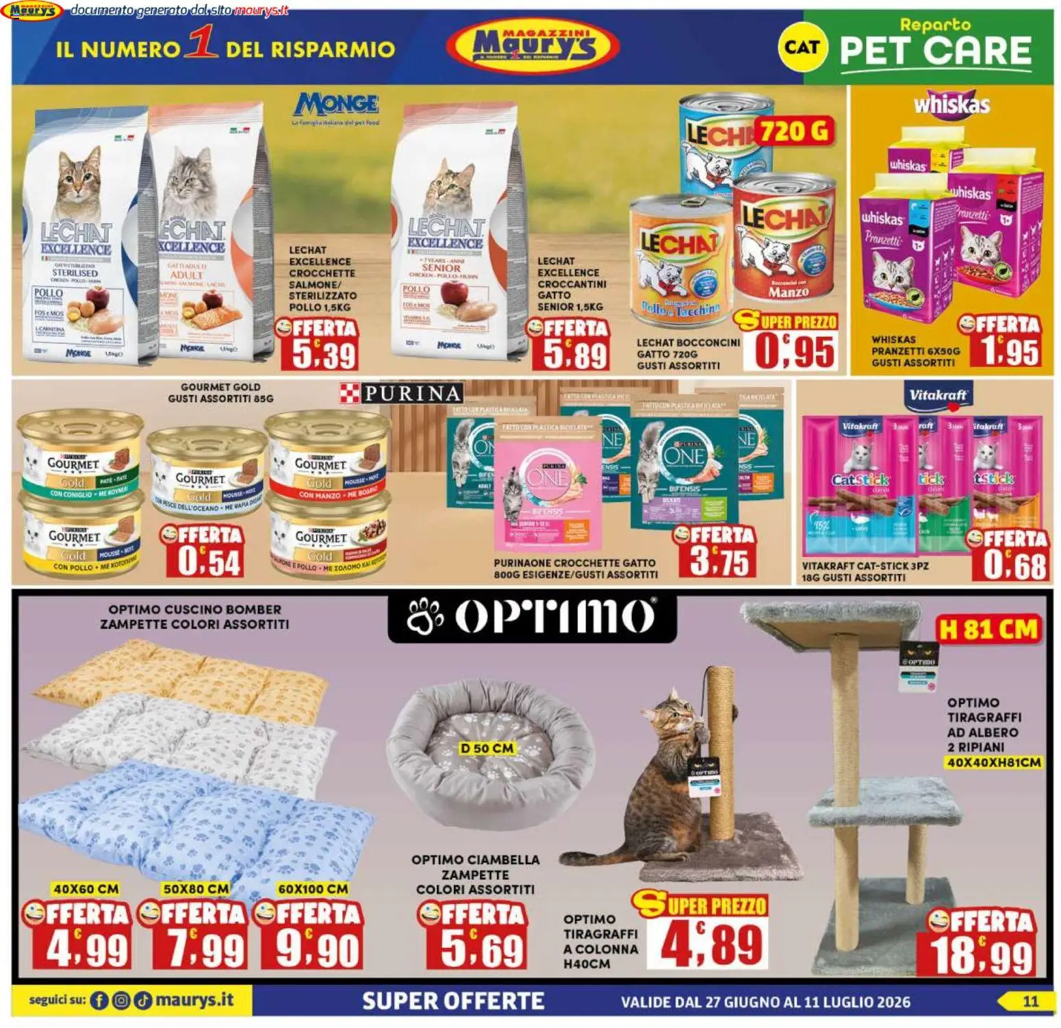 📣 Volantino Maury's dal 📅 27/06/2026 - Scopri le offerte ora!🔥 | Italy