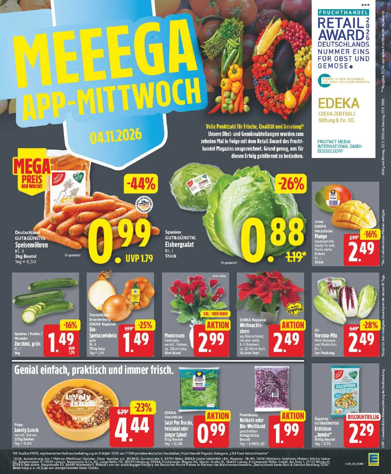 Edeka Prospekt Prospekt in Deutschland