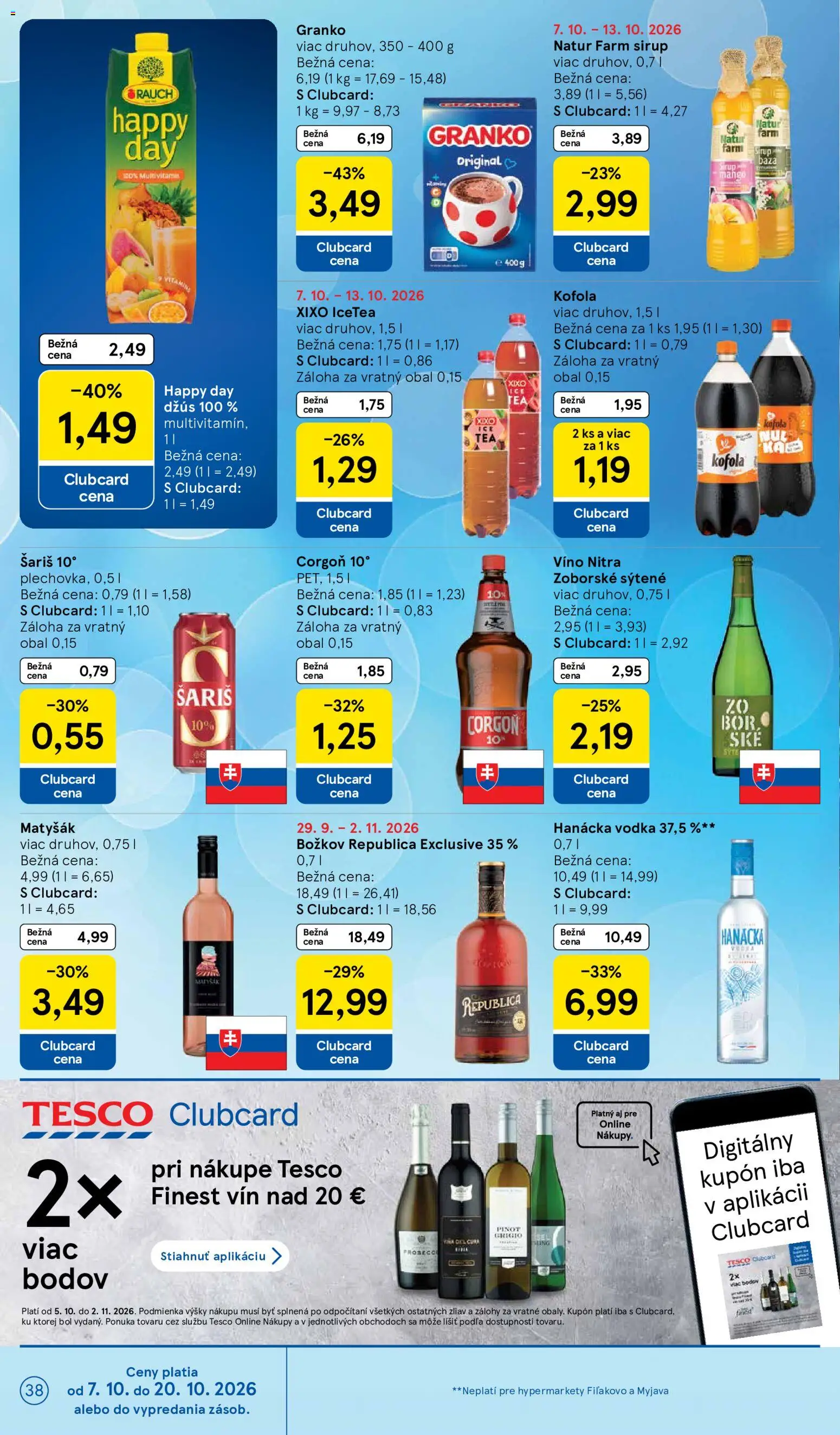 Tesco Hypermarket - leták Leták in Slovensko