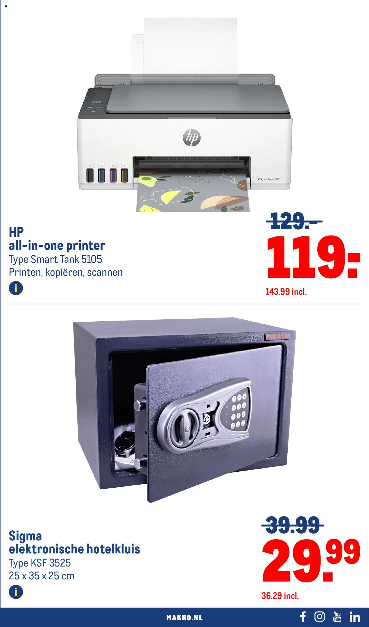 Makro folder Folder in Nederland
