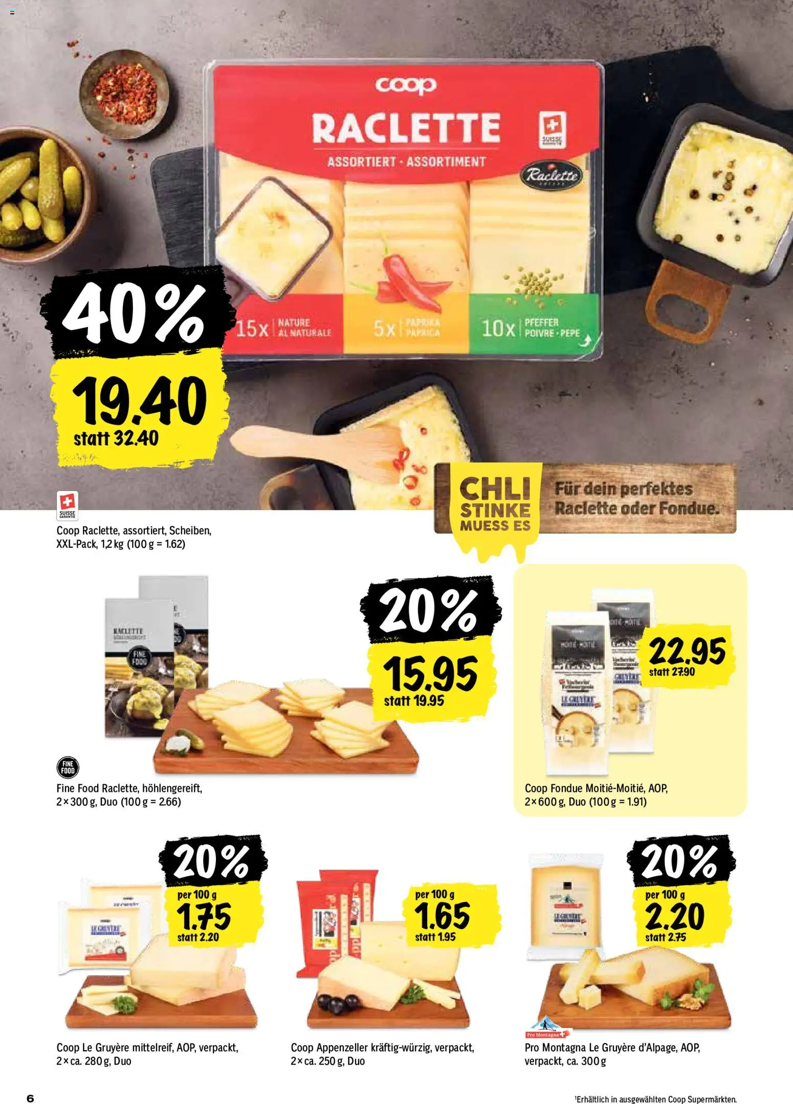 Coop aktionen Prospekt in Schweiz