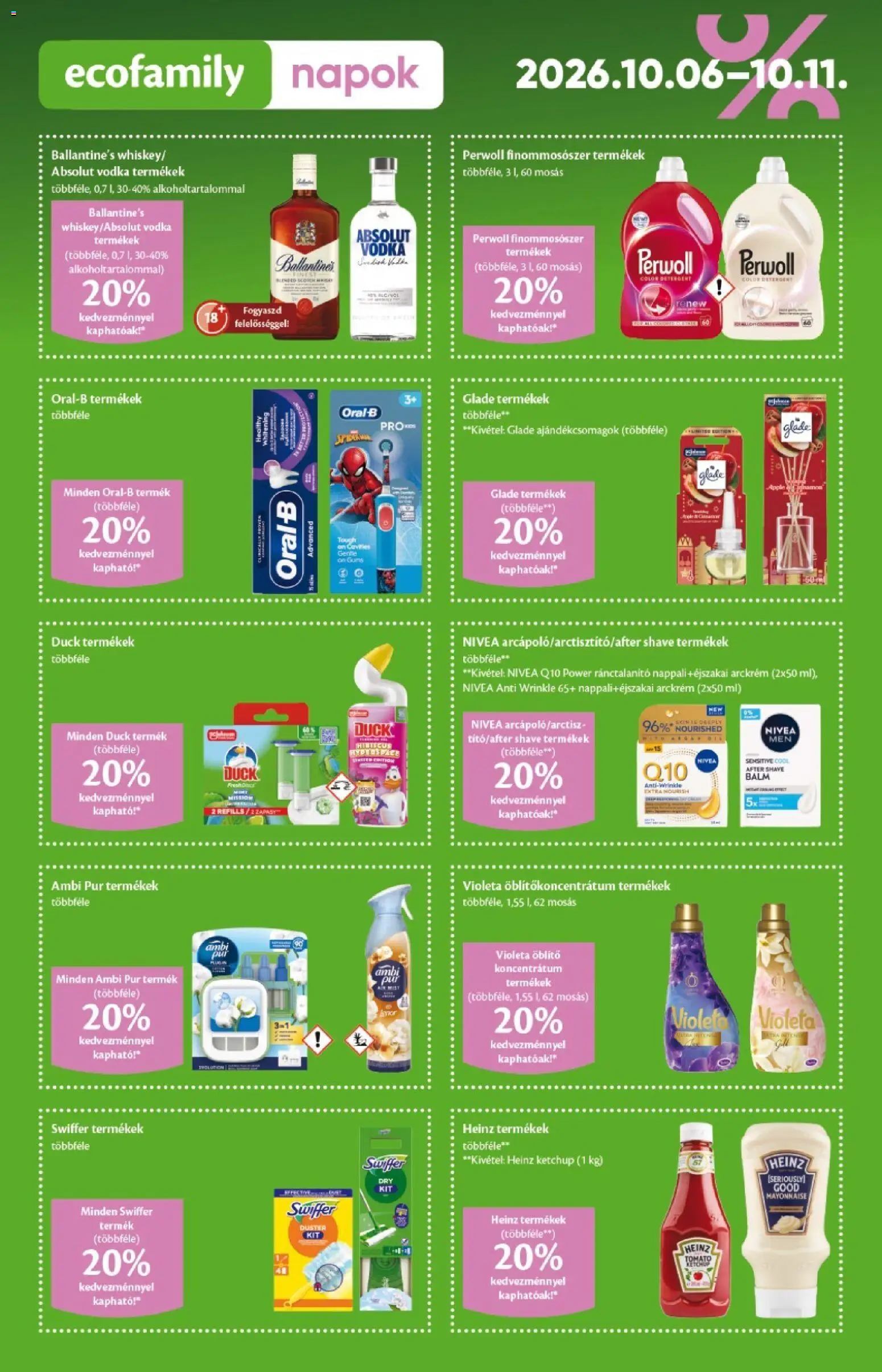 Ecofamily Akciós újság Akciós újság in Magyarország