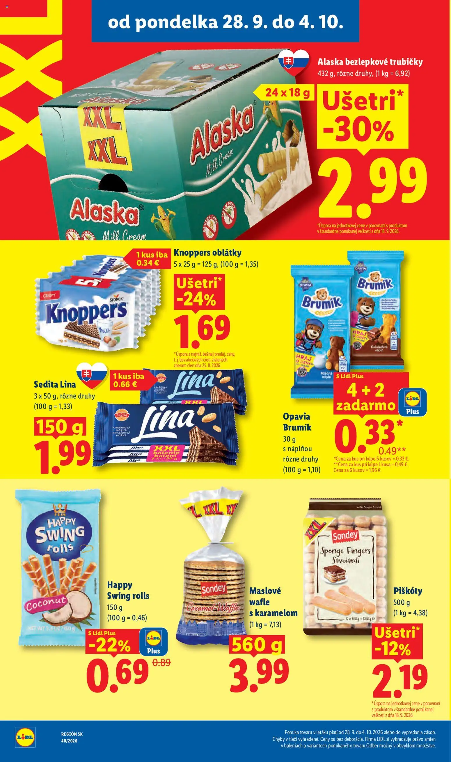 Lidl leták Leták in Slovensko