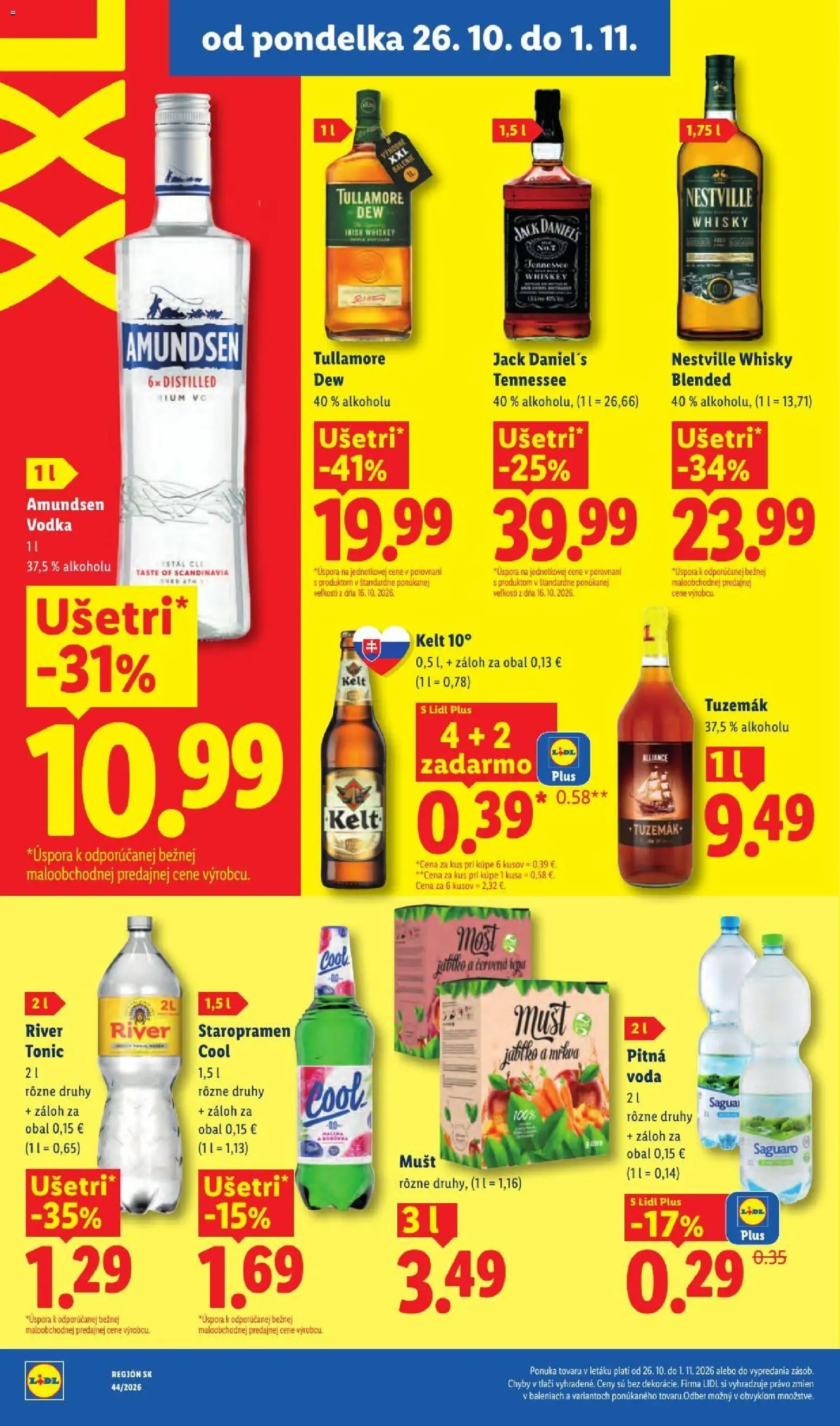Lidl leták Leták in Slovensko