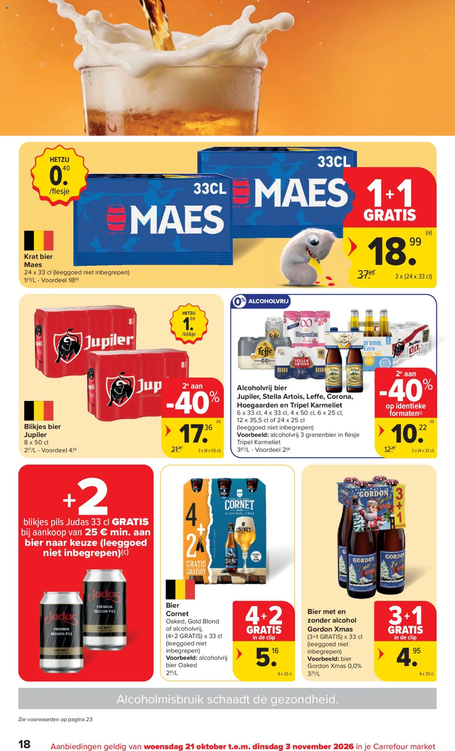 Carrefour market folder Folder in België