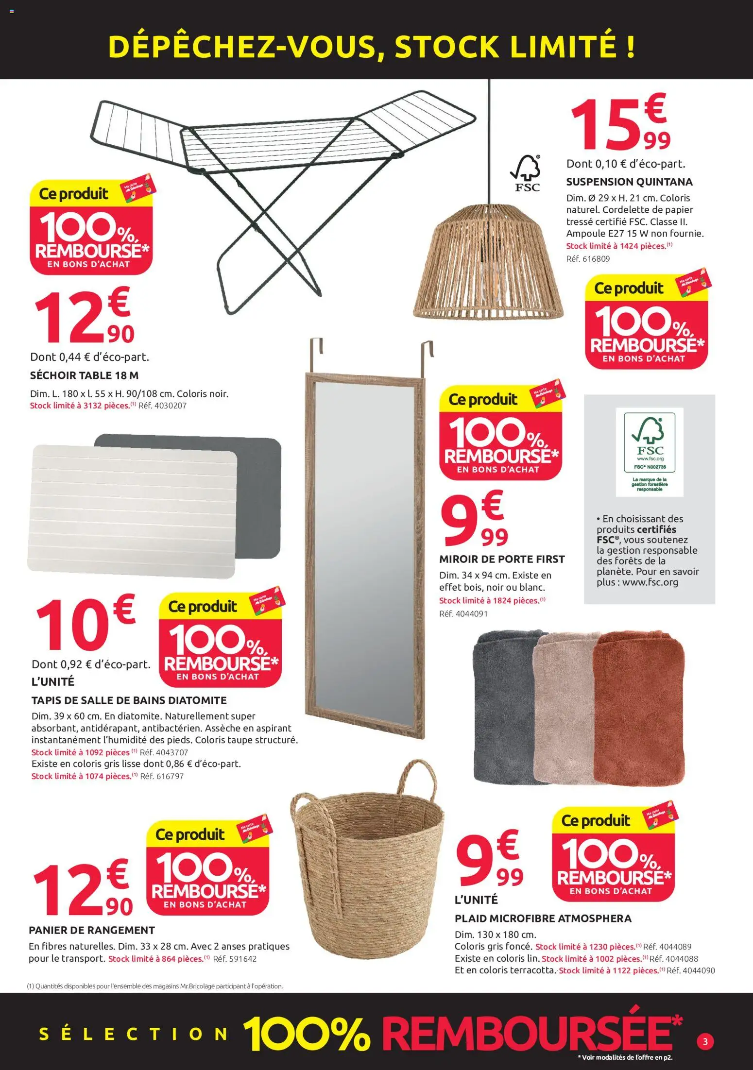 Mr. Bricolage catalogue Catalogue in France