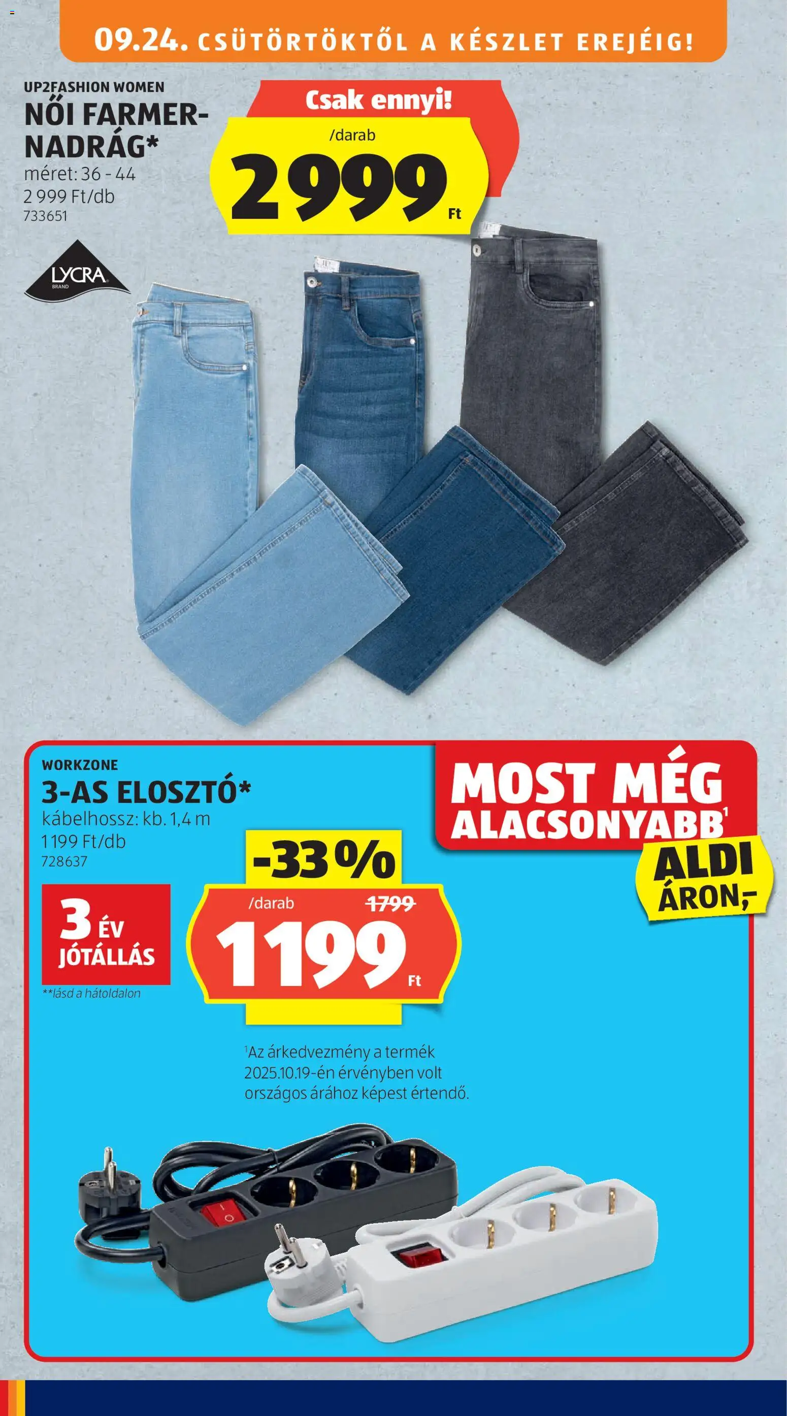 Aldi akciós újság Akciós újság in Magyarország