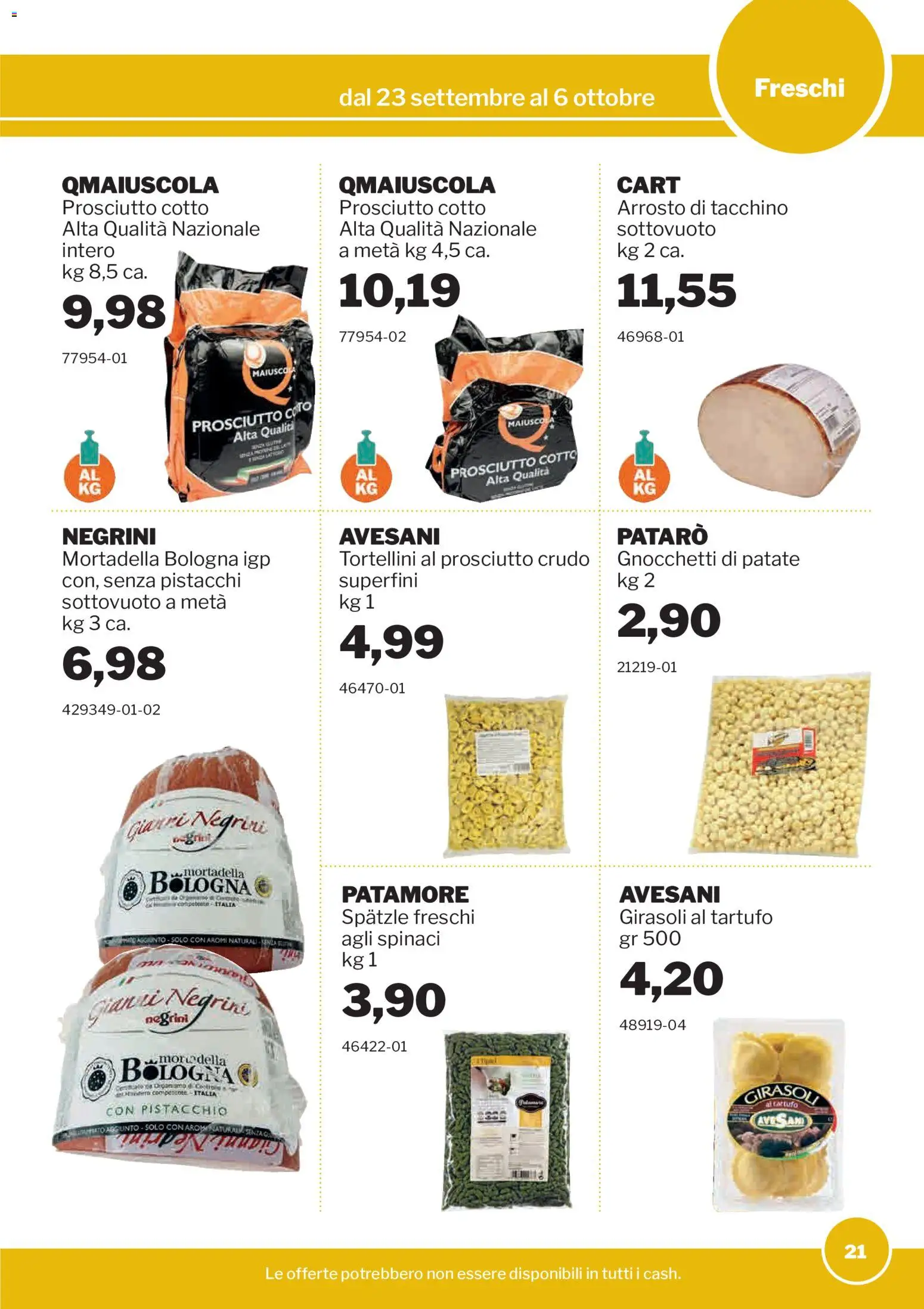 Sogegross volantino Volantino in Italy