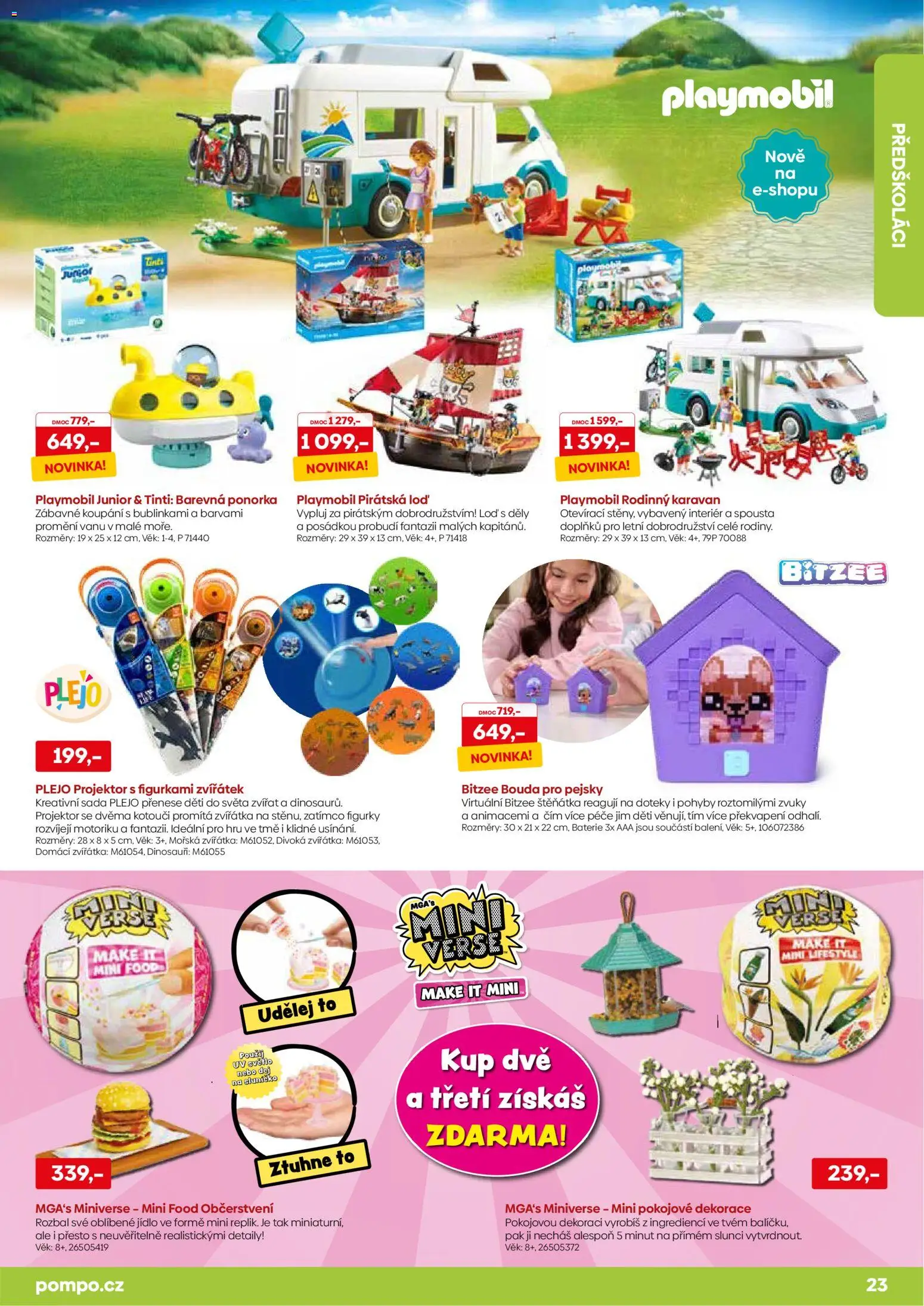 Pompo katalog léto 2026 od 01.06.2026 💥 Nenechte si ujít TOP nabídky! ⭐ | Česko