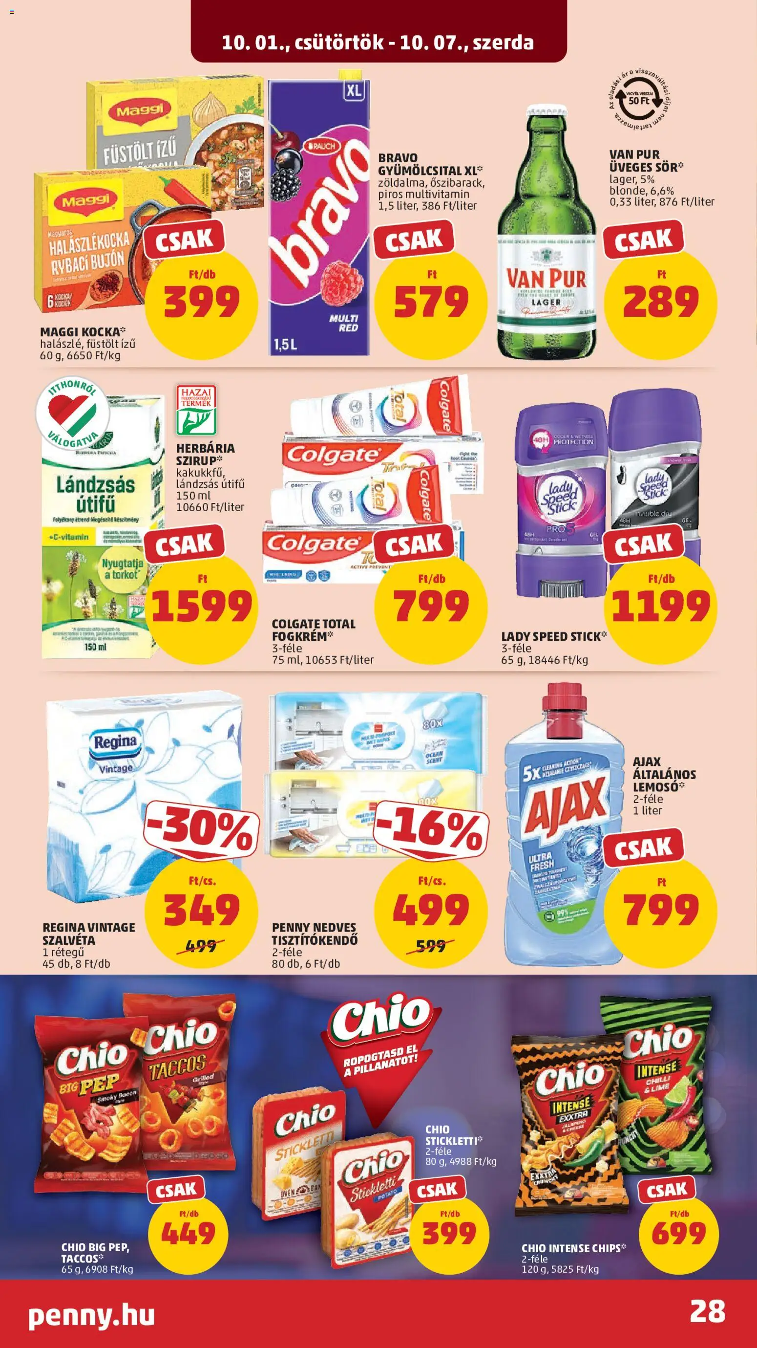 PENNY akciós újság Akciós újság in Magyarország