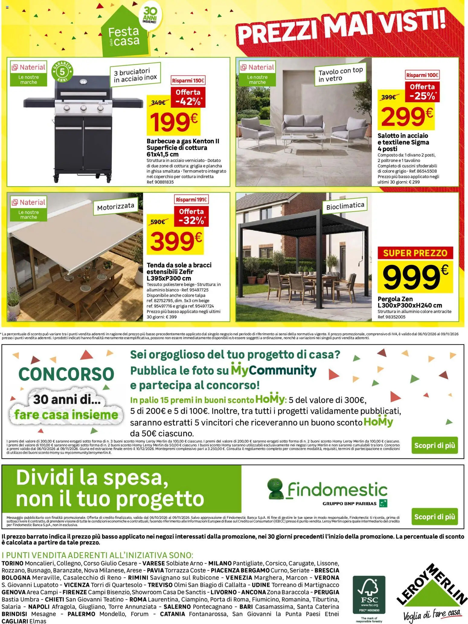 Leroy Merlin catalogo Volantino in Italy